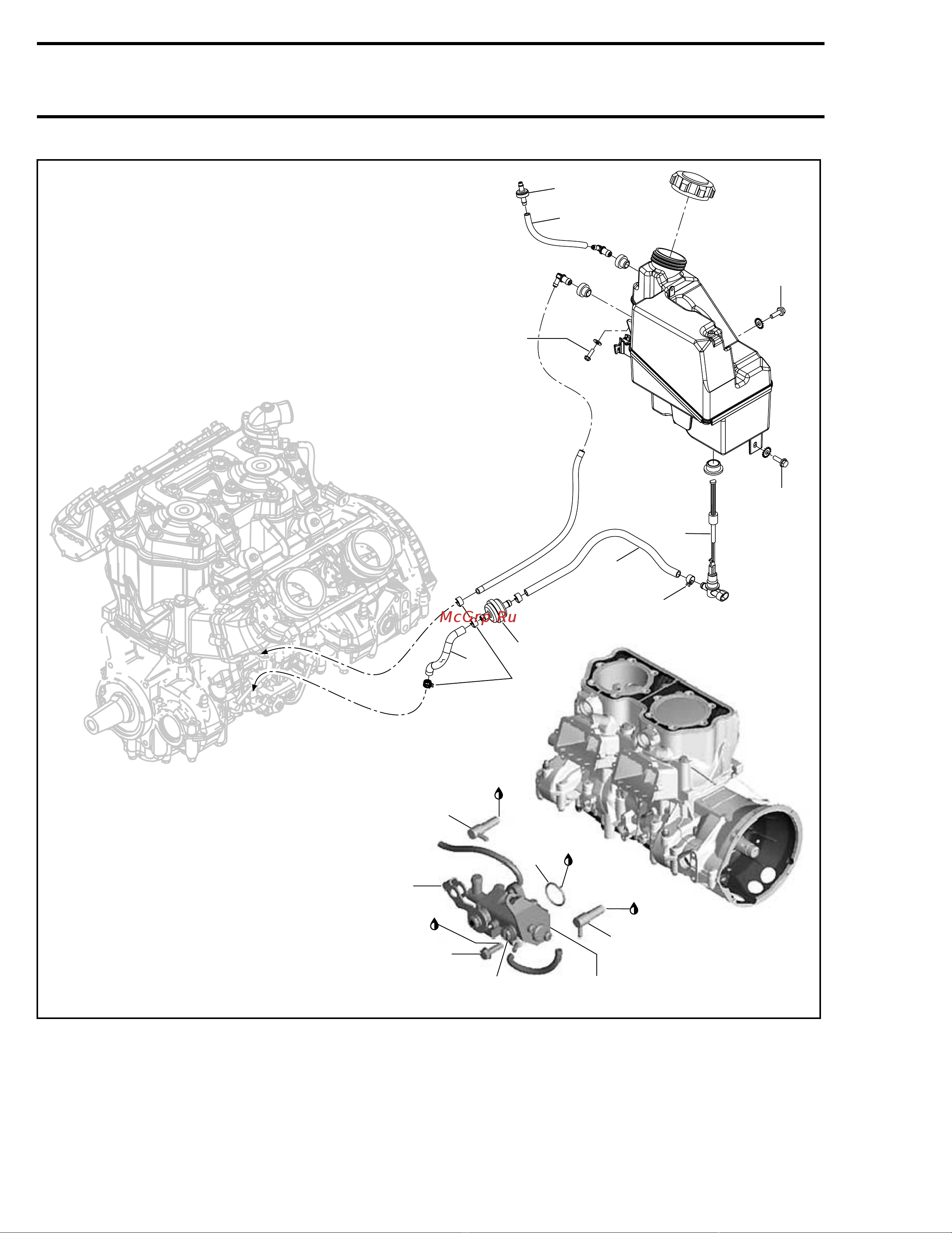 Ski-Doo Ski Doo MX Z 2005 [619/1429] Section 02 engine subsection 12 oil injection system