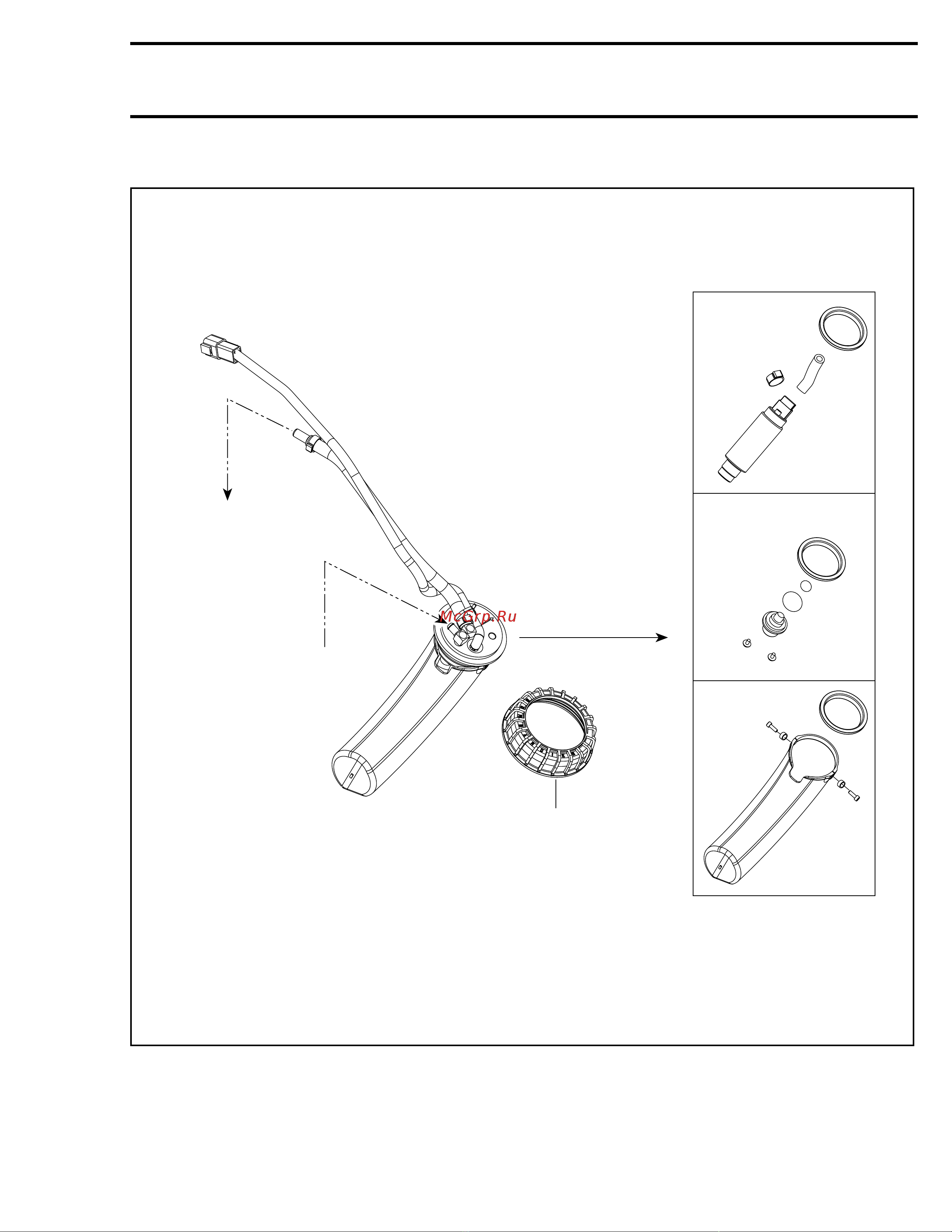 Ski-Doo Ski Doo GTX 2005 [633/1429] Electric fuel pump