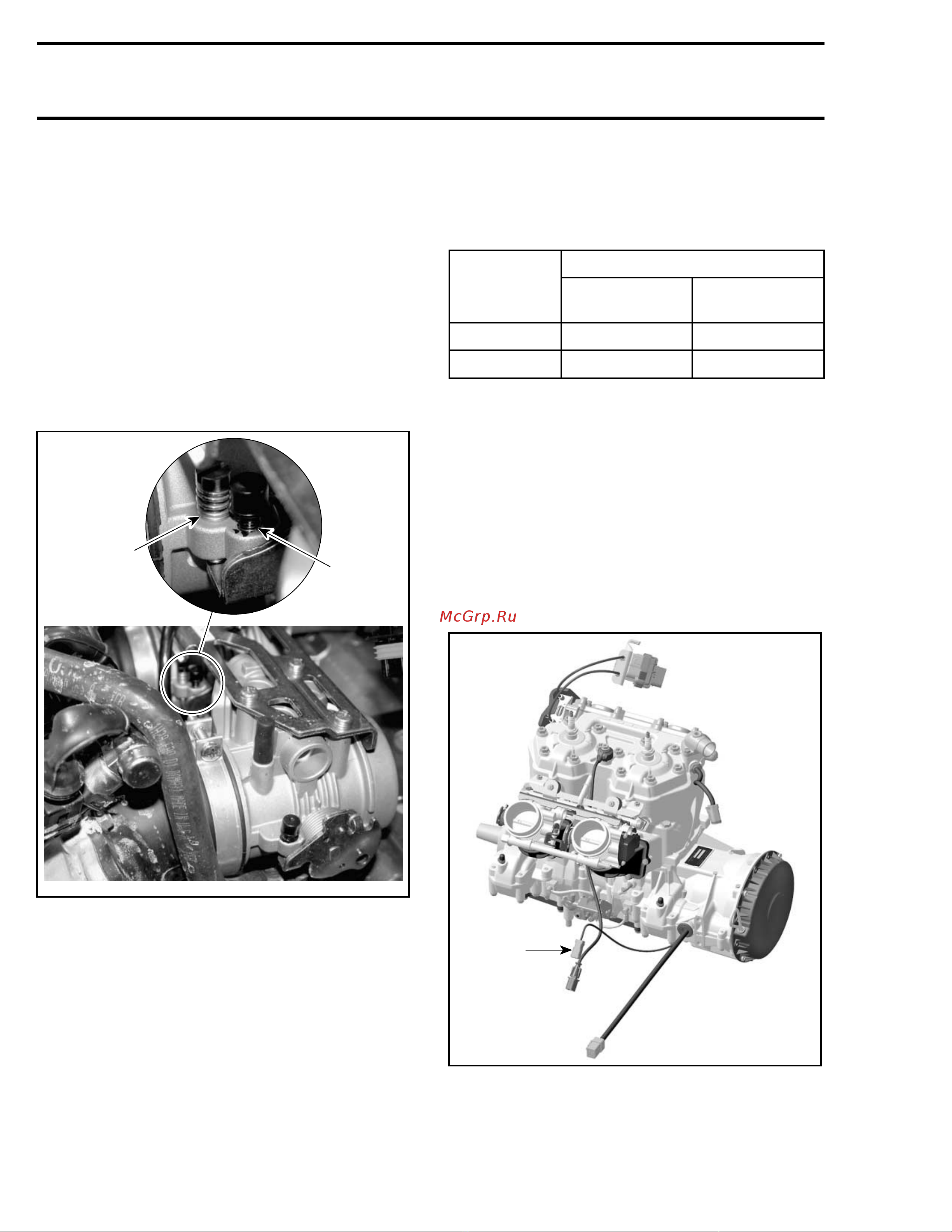 Ski-Doo Ski Doo MX Z 2005 [671/1429] Section 04 engine management sdi subsection 03 component inspection replacement and adjustment