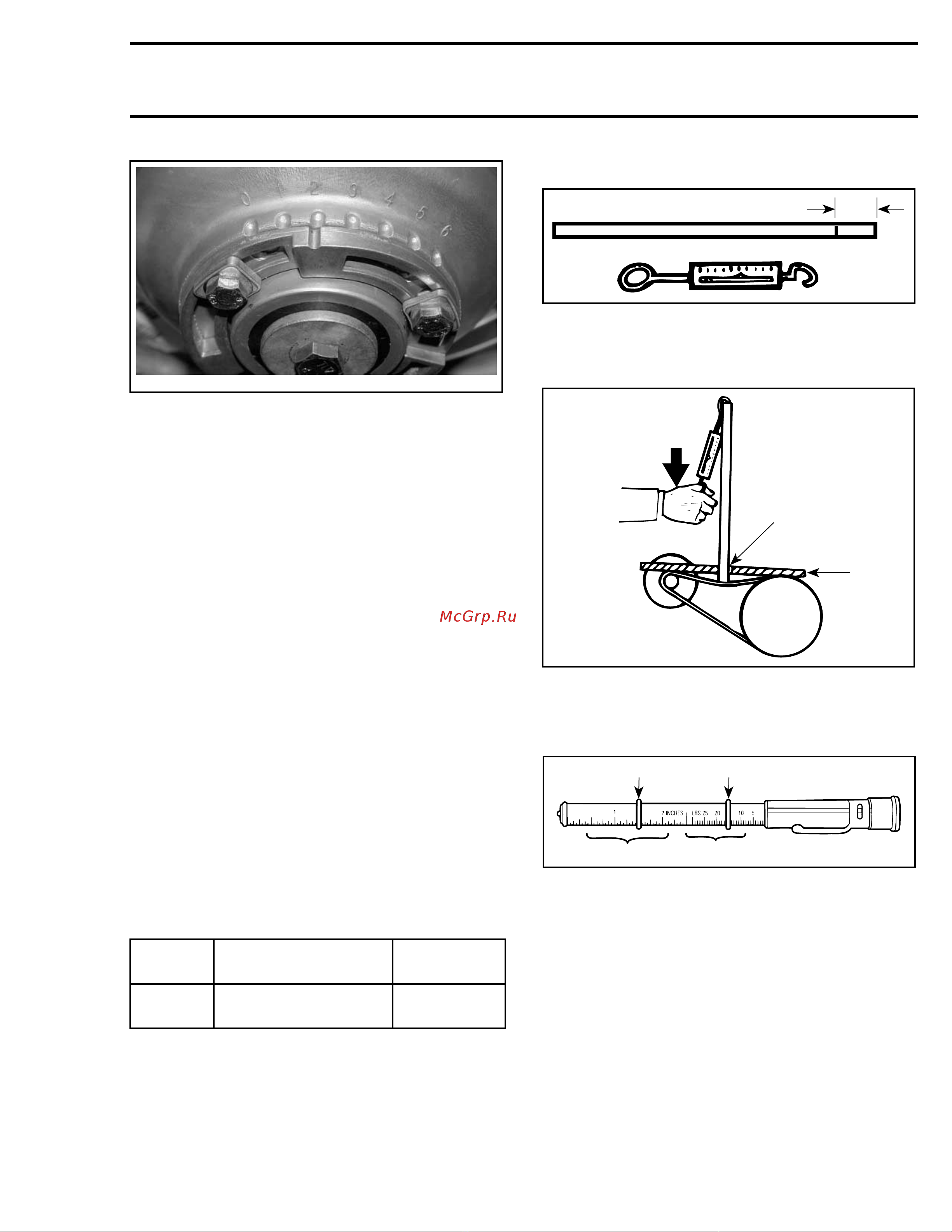 Ski-Doo Ski Doo MX Z 2005 [706/1429] Drive belt deflection measurement reference only