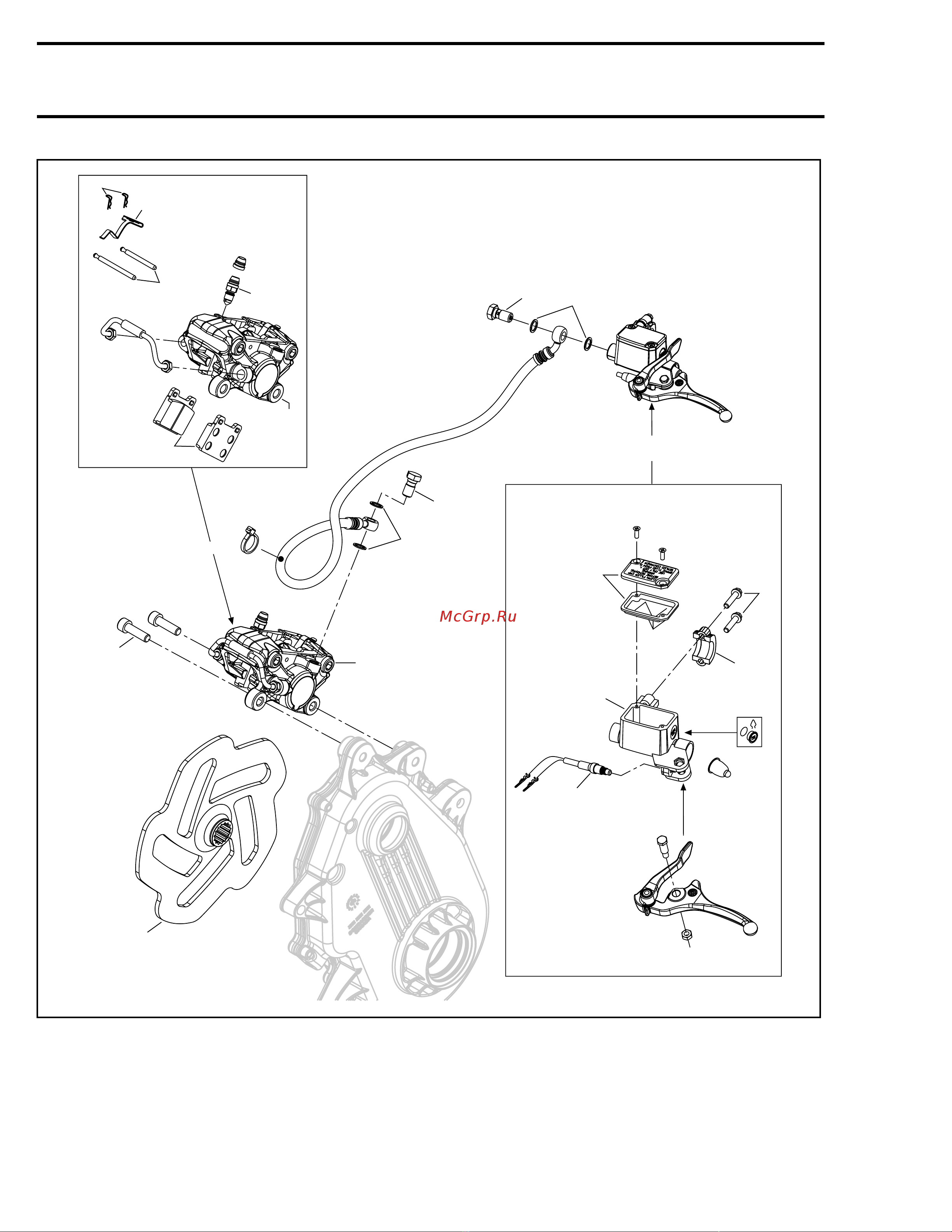 Ski-Doo Ski Doo MX Z 2005 [735/1429] Section 06 drive system subsection 05 brake