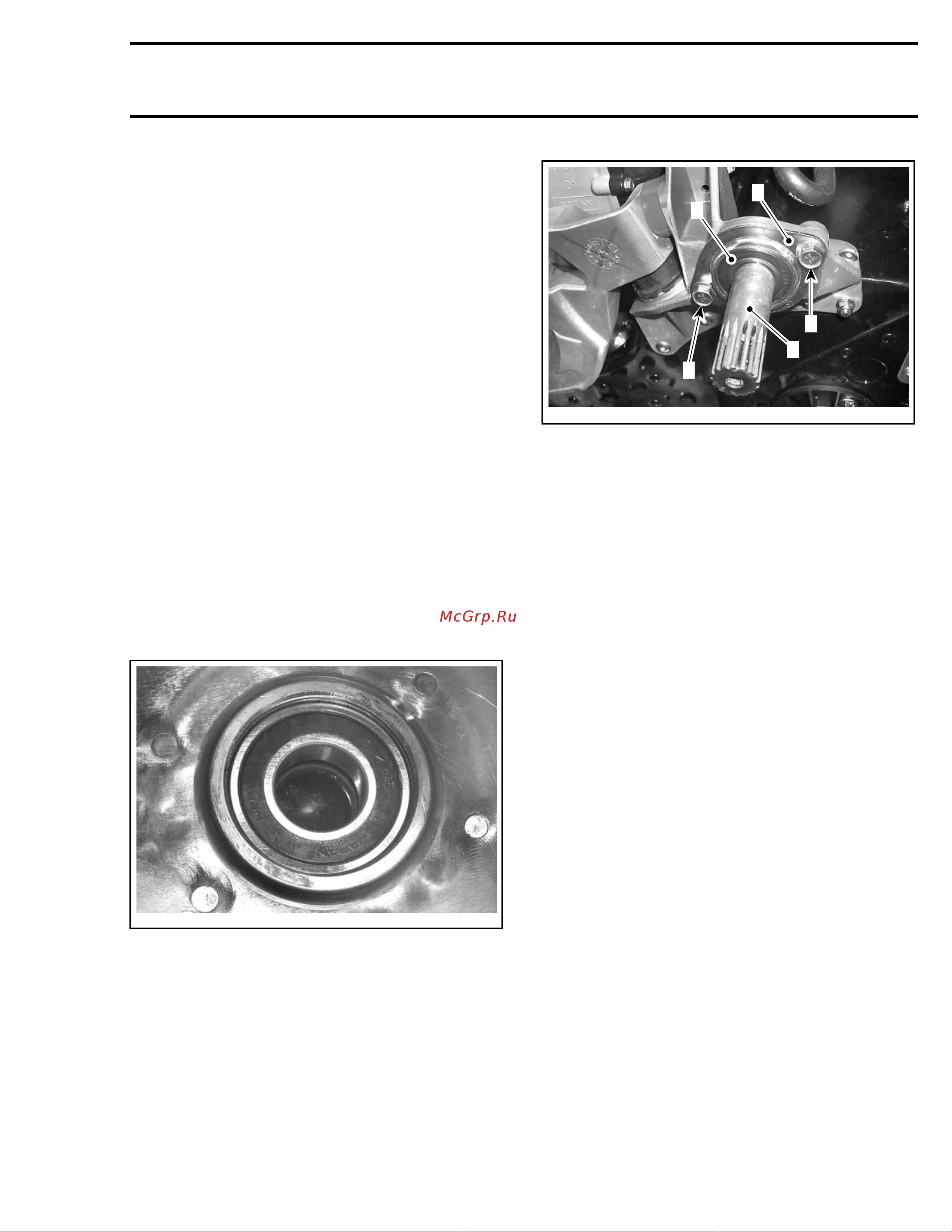 Ski-Doo Ski Doo GTX 2005 [747/1429] Chaincase housing bearings