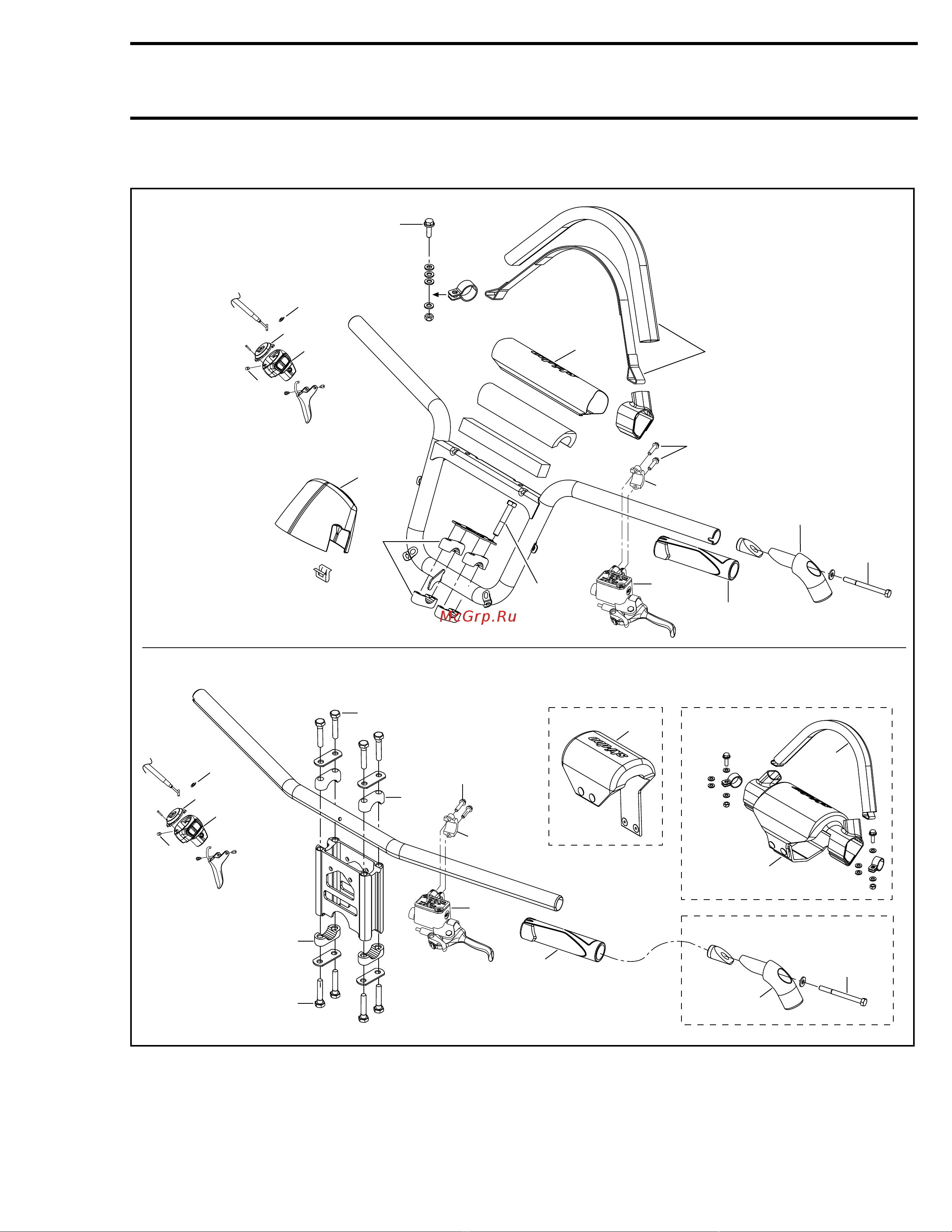 Ski-Doo Ski Doo MX Z 2005 [796/1429] Section 08 steering front suspension