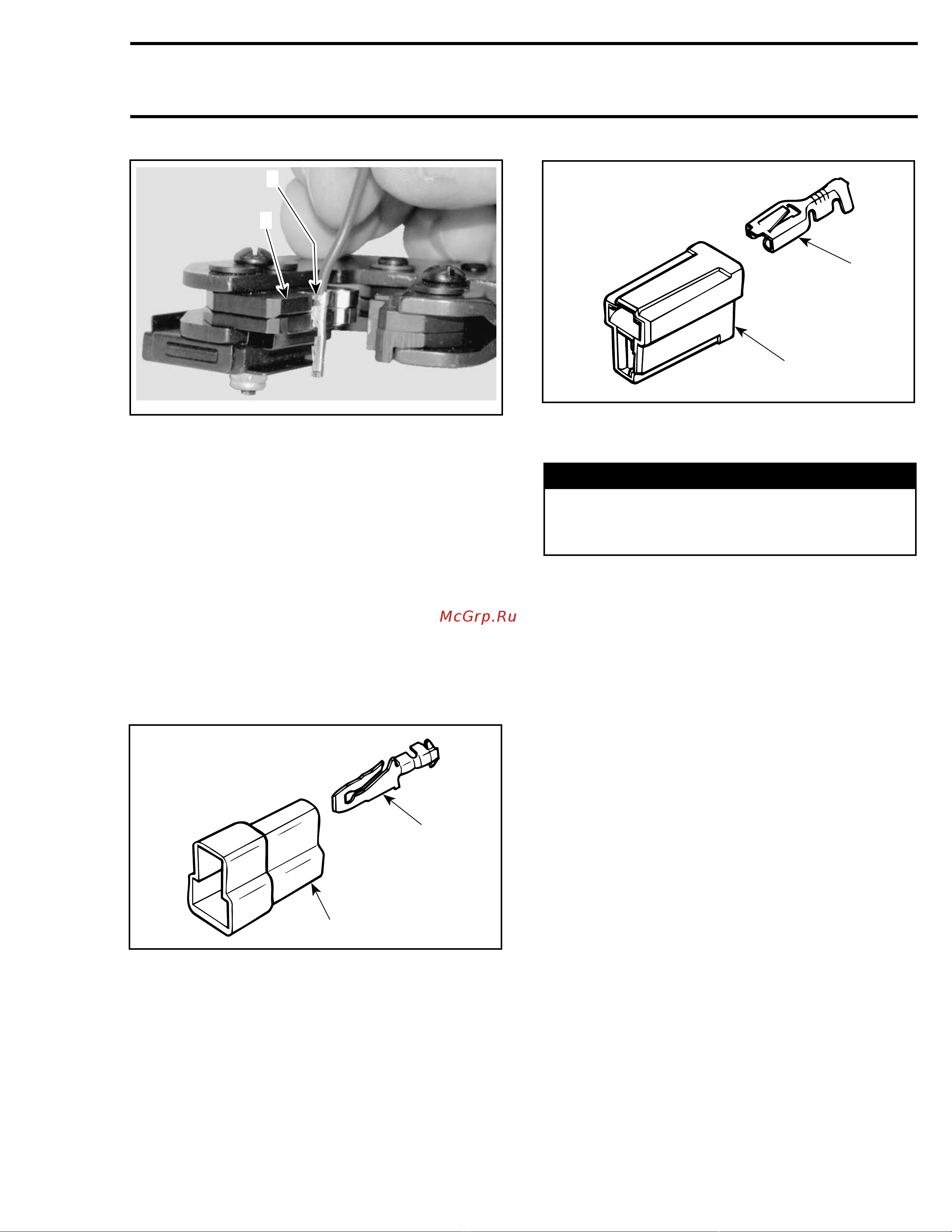Ski-Doo Ski Doo MX Z 2005 [844/1429] Tab and receptacle connectors installation