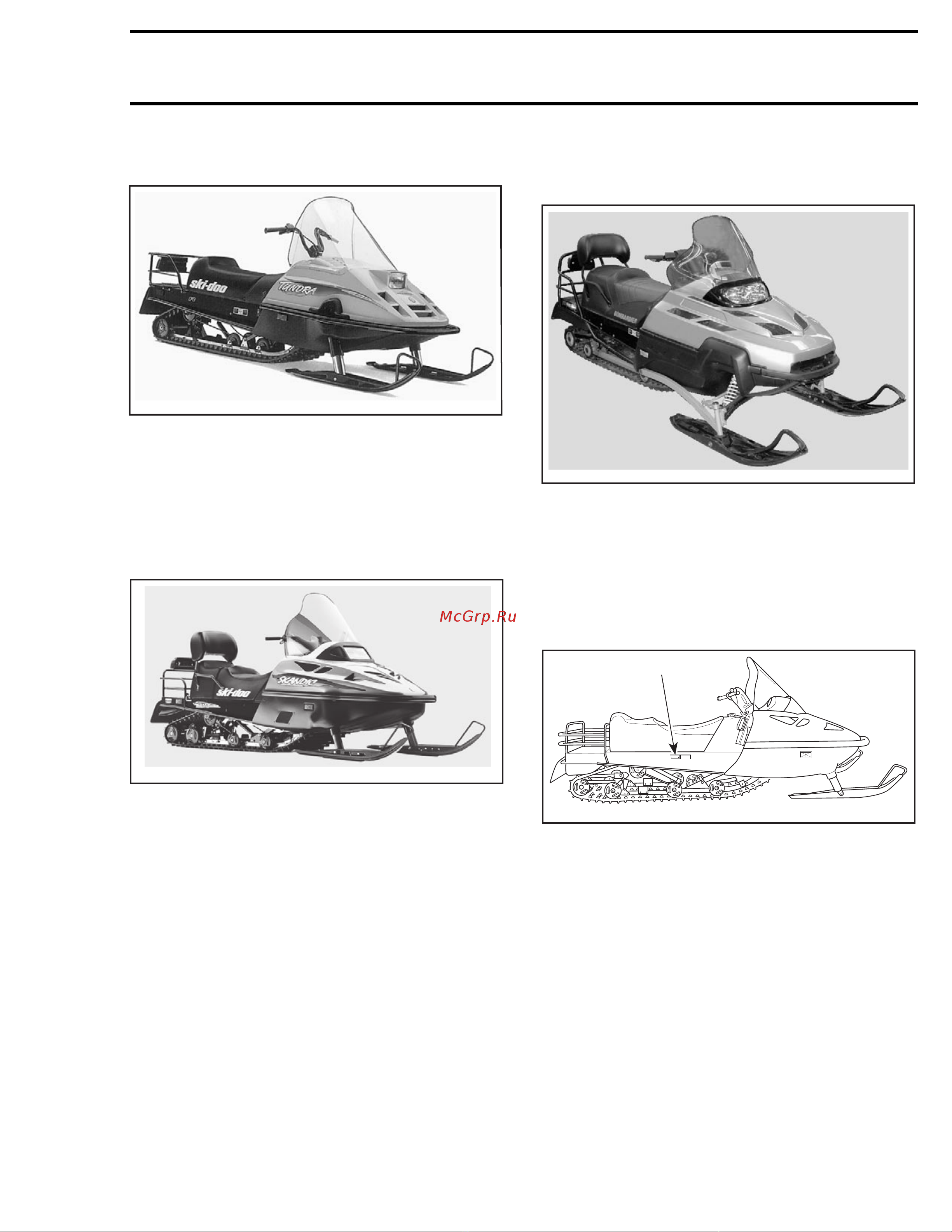Ski-Doo Ski Doo MX Z 2005 [867/1429] Vehicle description decal