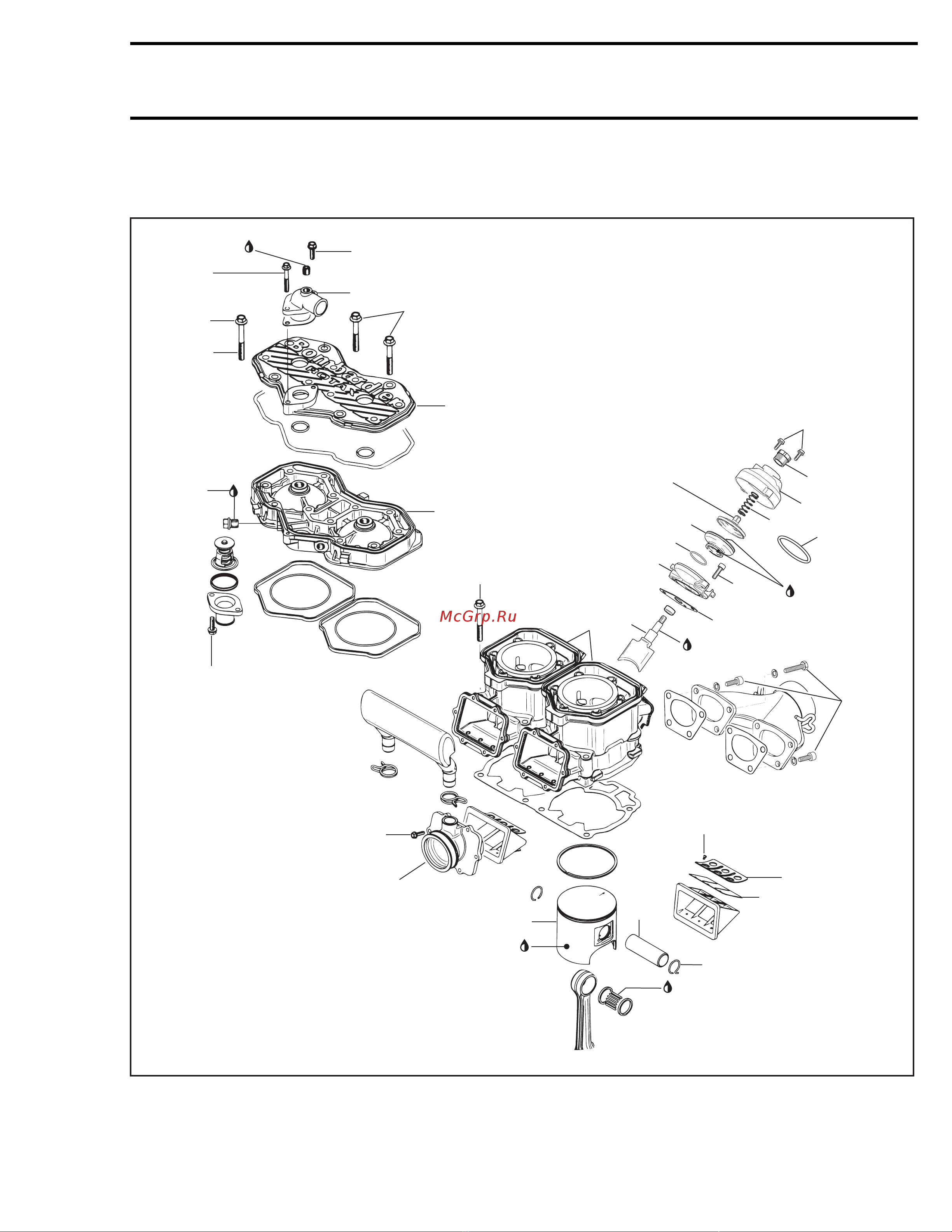 Ski-Doo Ski Doo MX Z 2005 [960/1429] Top end