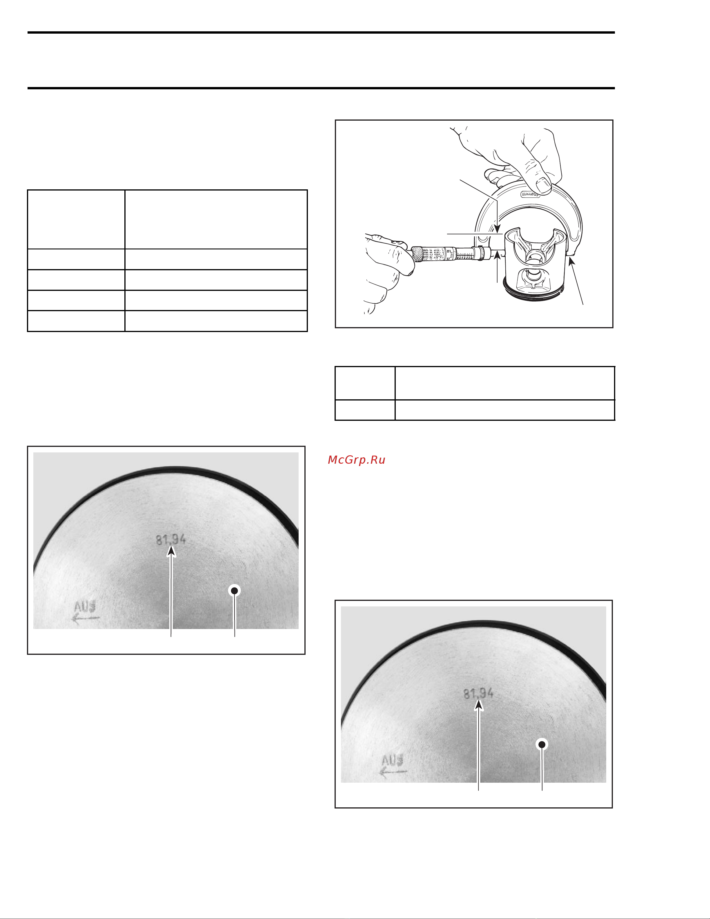 Ski-Doo Ski Doo MX Z 2005 [989/1429] Used piston measurement