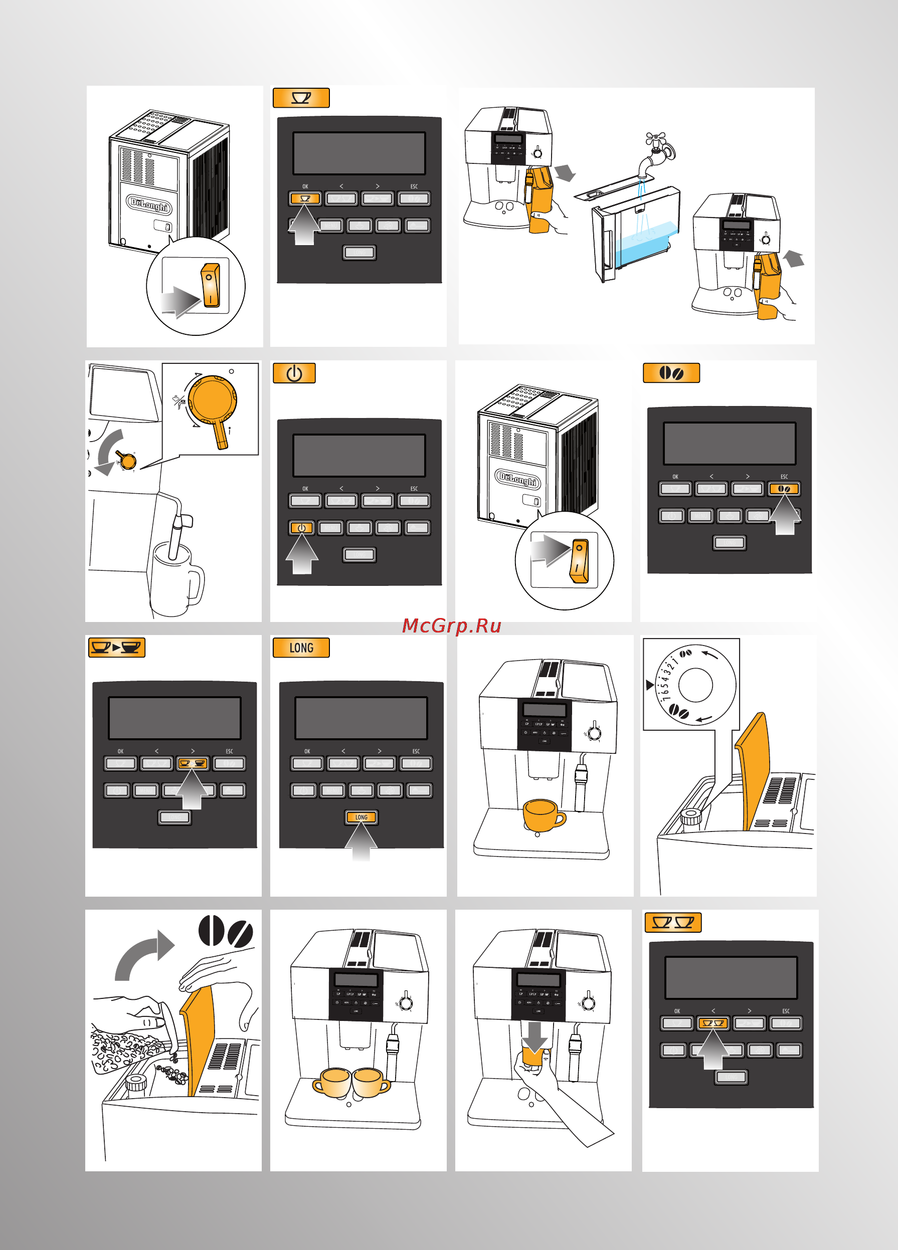 Delonghi ESAM04.320S Инструкция по эксплуатации онлайн [3/19] 12016