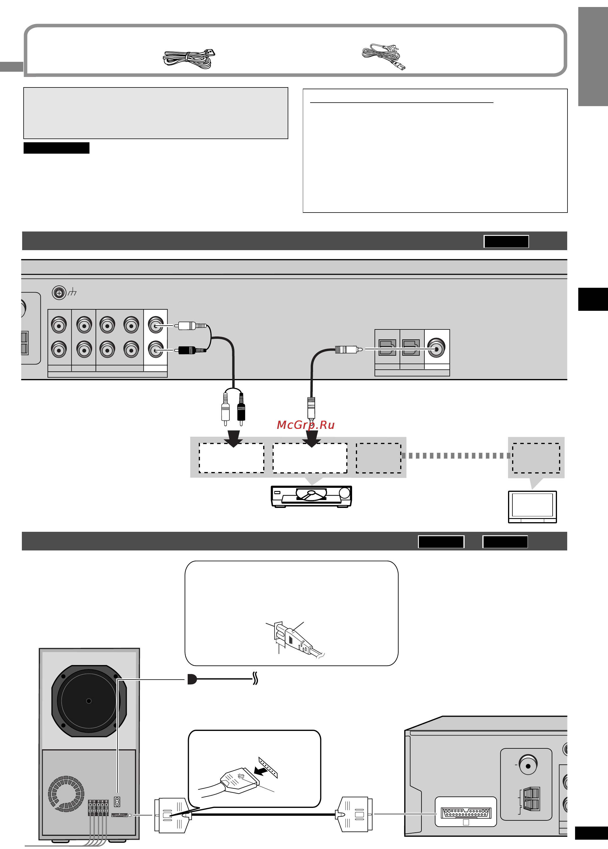 Panasonic SC-HT17 [9/29] Примечания о цифровом входе