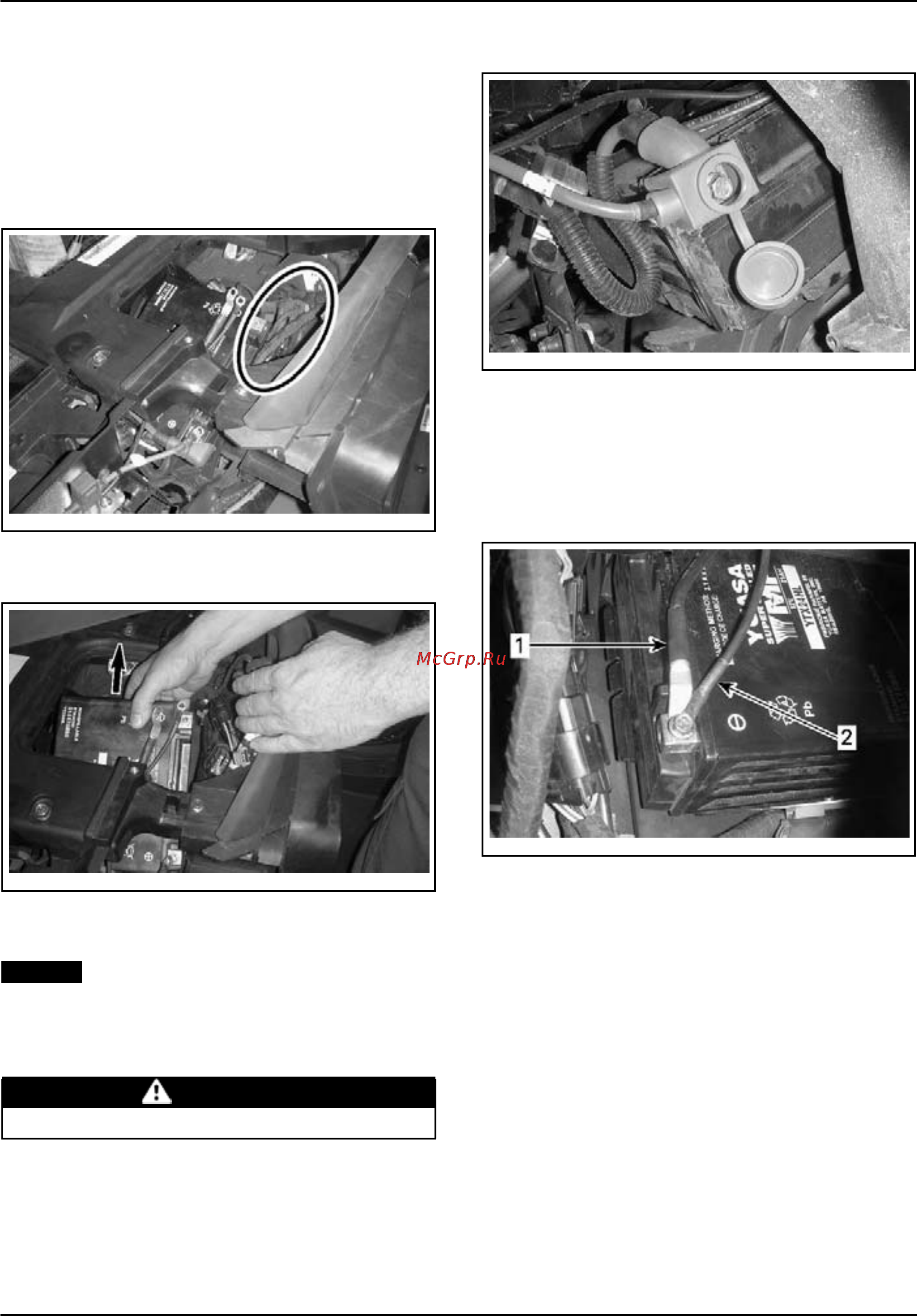 Can-Am Spyder RT SM5 2010 [16/39] Warning