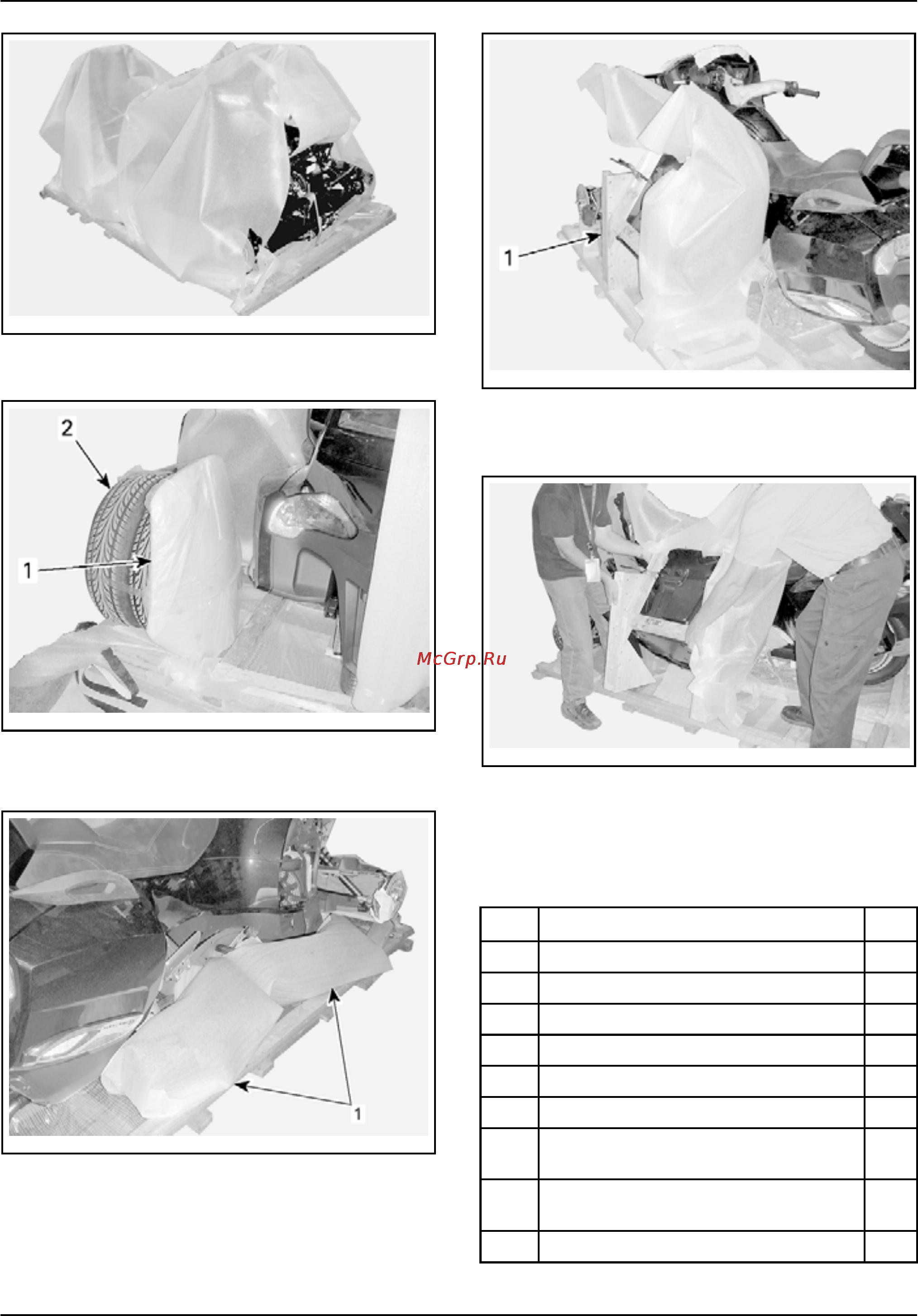 Can-Am Spyder RT SM5 2010 [4/39] Parts check