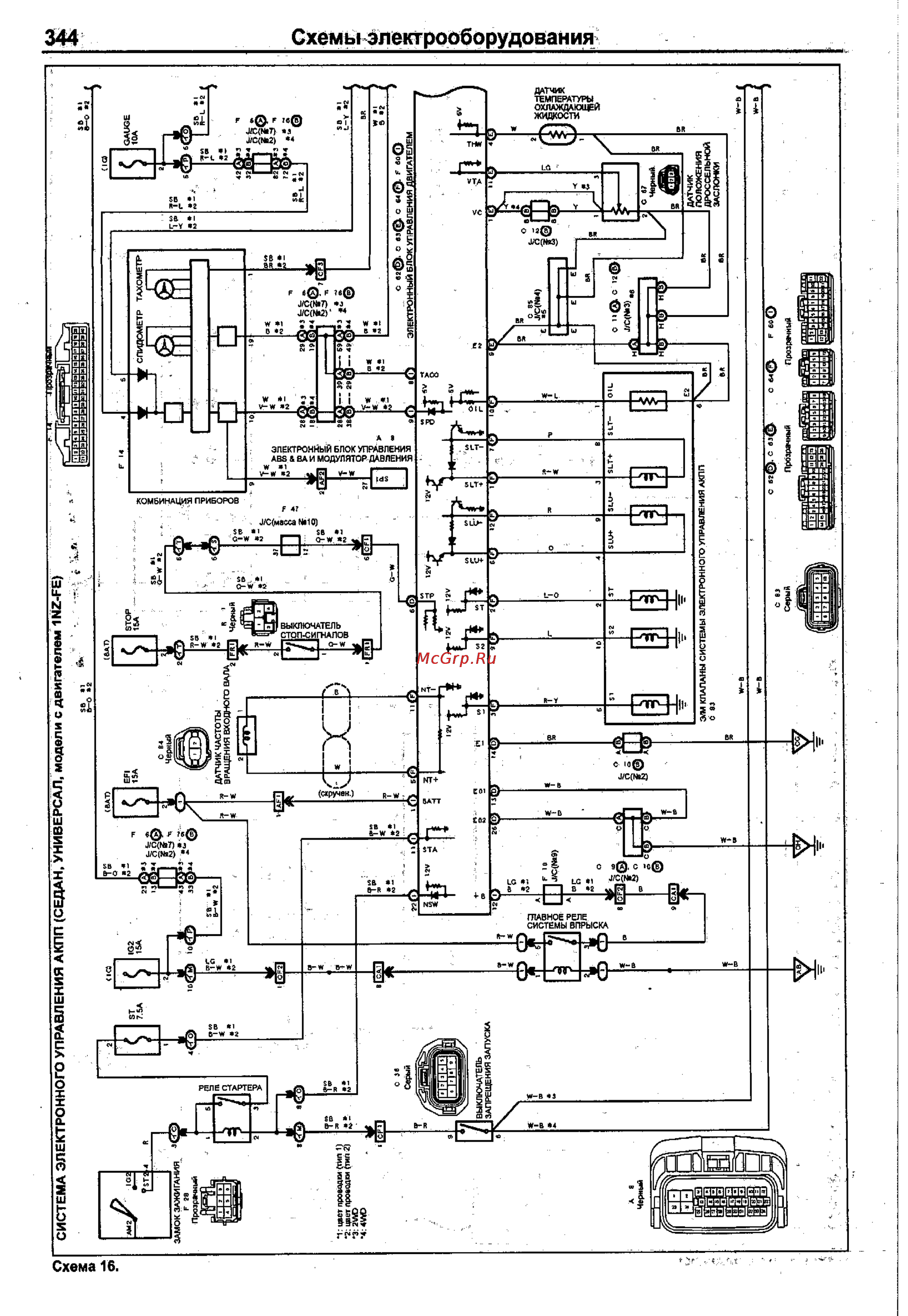 Toyota Corolla 2000-2002 Инструкция по эксплуатации онлайн [336/390] 12083