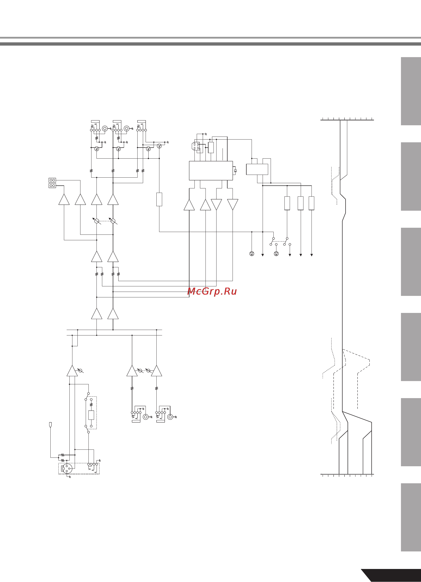 Yamaha AUDIOGRAM 3 [26/28] Block diagram and level diagram