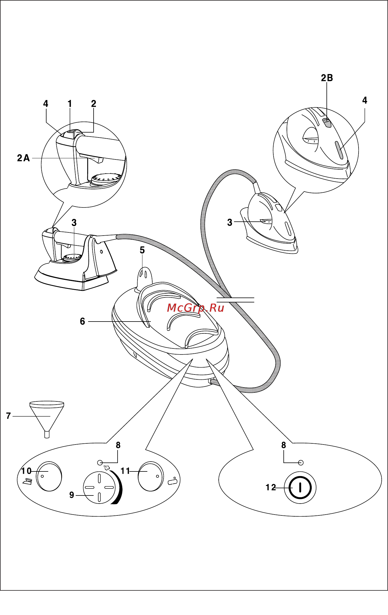 Delonghi VVX 340 Инструкция по эксплуатации онлайн [3/7] 12096