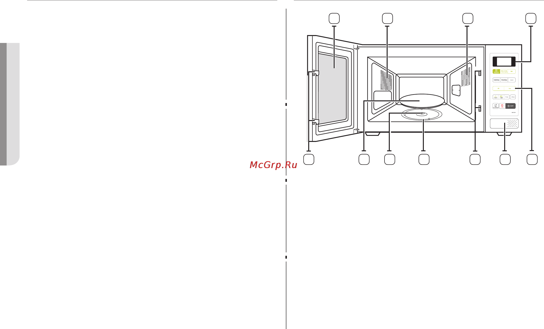 Samsung MW-73BR [2/20] Печь