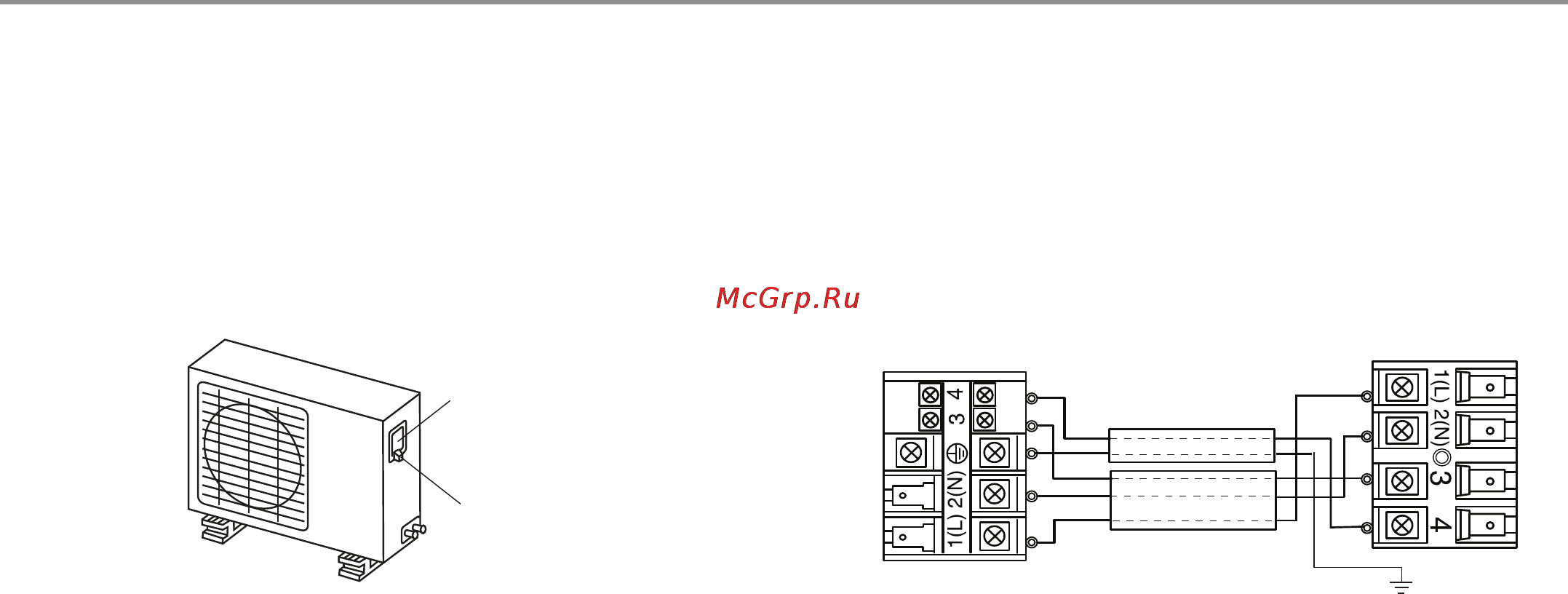 Haier HEC-12HNA03/R2 [33/40] Установка кондиционера