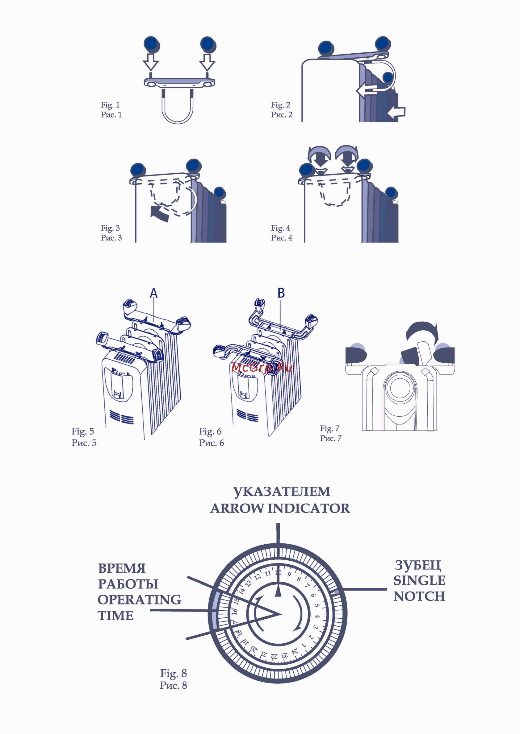 Delonghi GS770715 Инструкция по эксплуатации онлайн