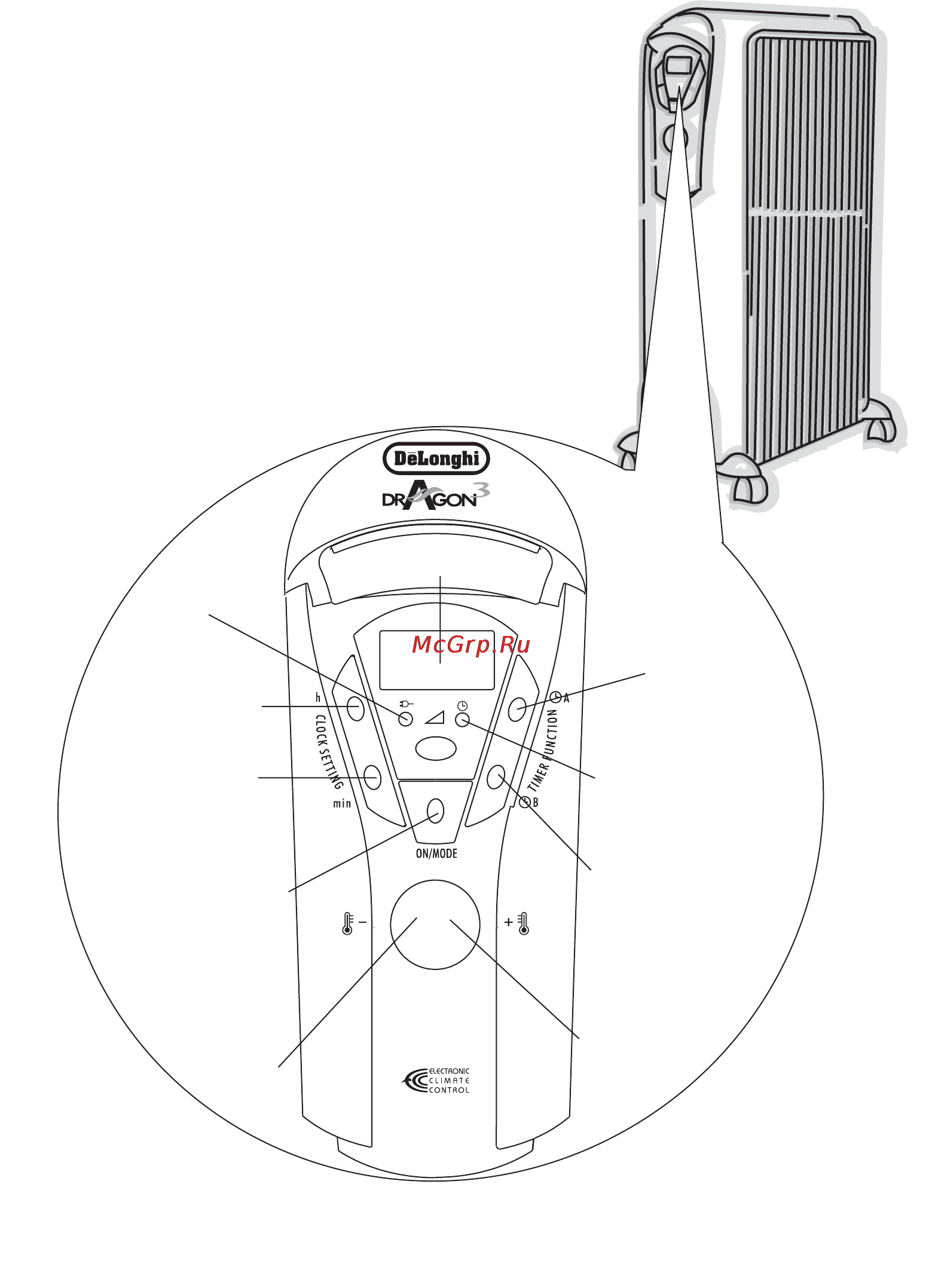 Delonghi TRD 1025 Инструкция по эксплуатации онлайн [2/6] 12200