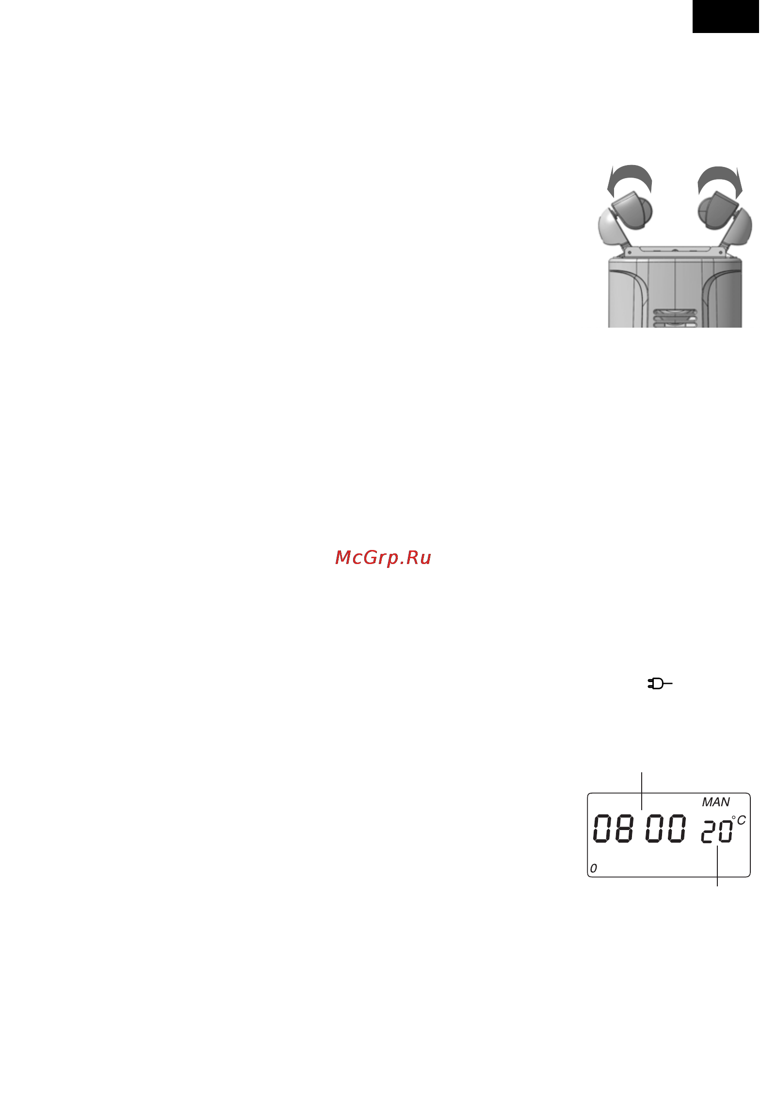 Delonghi TRD 1025 [3/6] Включение радиатора