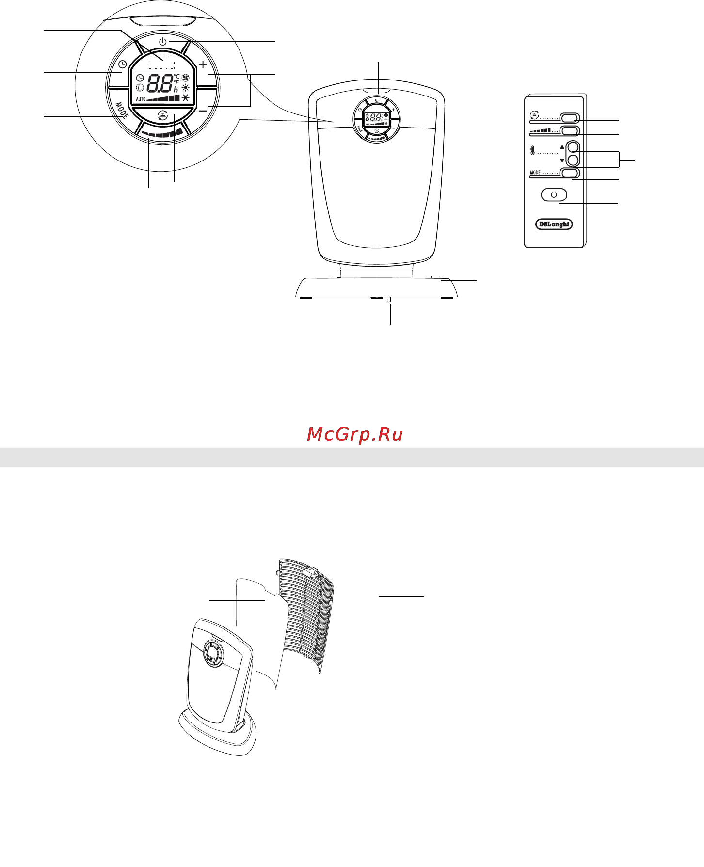 Delonghi DCH4590ER Инструкция по эксплуатации онлайн [2/5] 12241