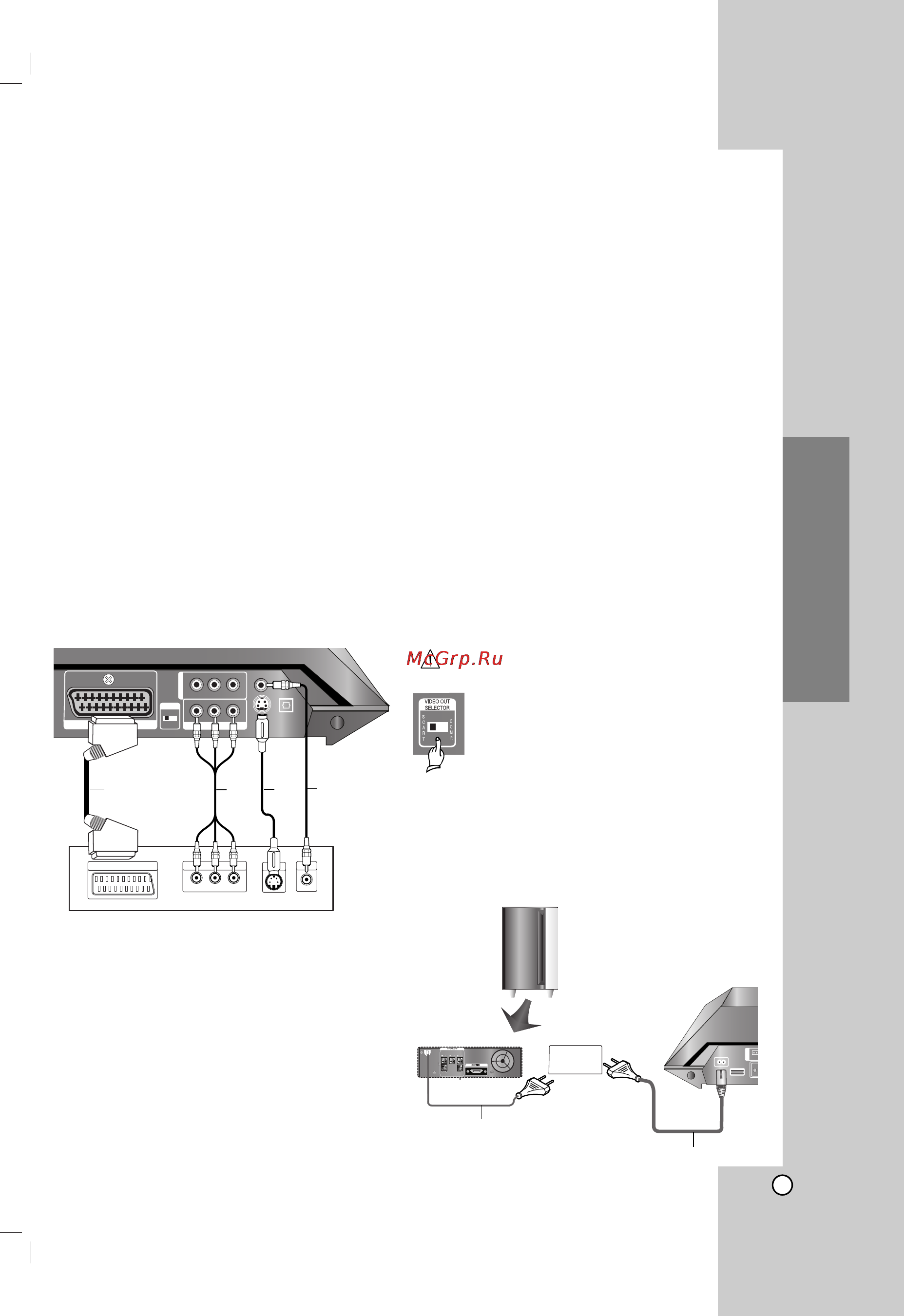 LG XH-T752TP [7/27] Установка и настройка