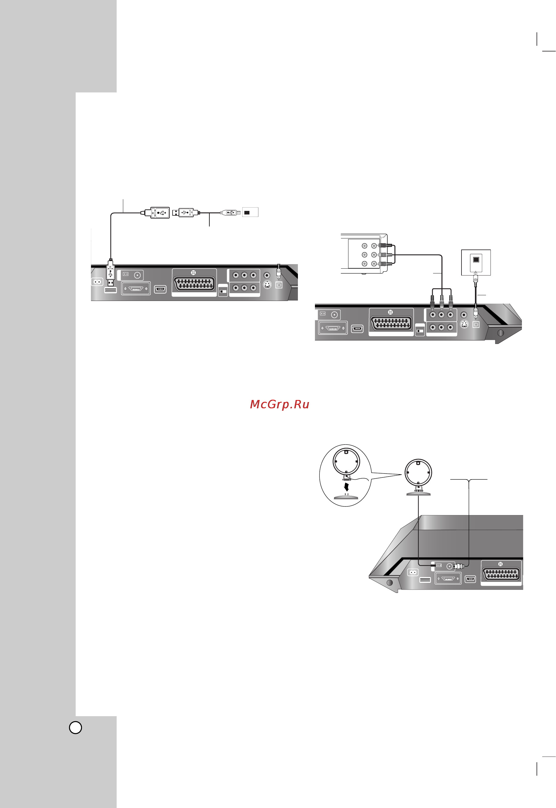 LG XH-T752TP [8/27] Подключение к другому оборудованию