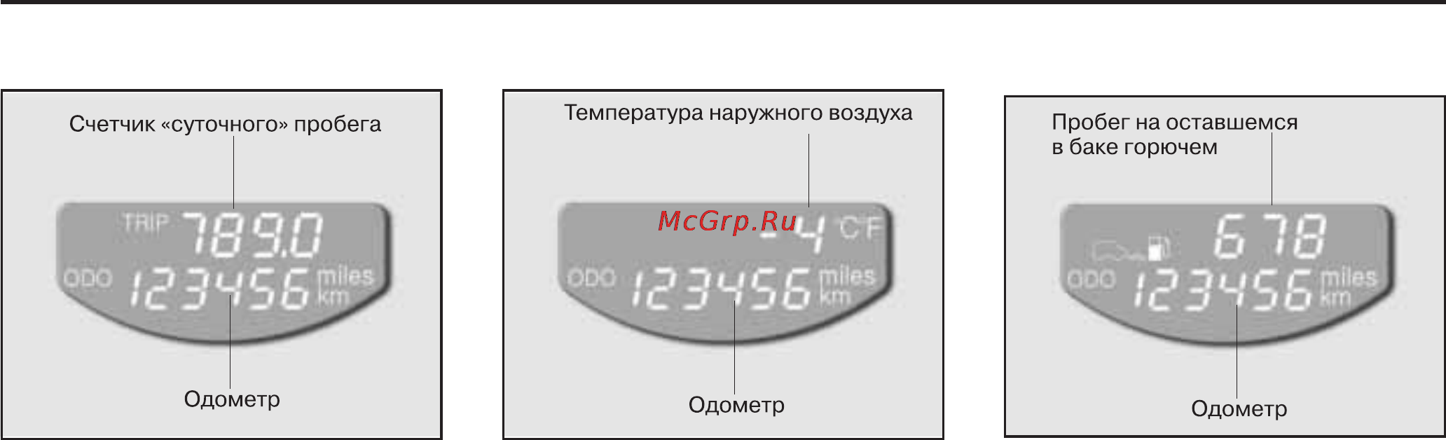 Hyundai TRAJET [73/251] Температура наружного воздуха с и е