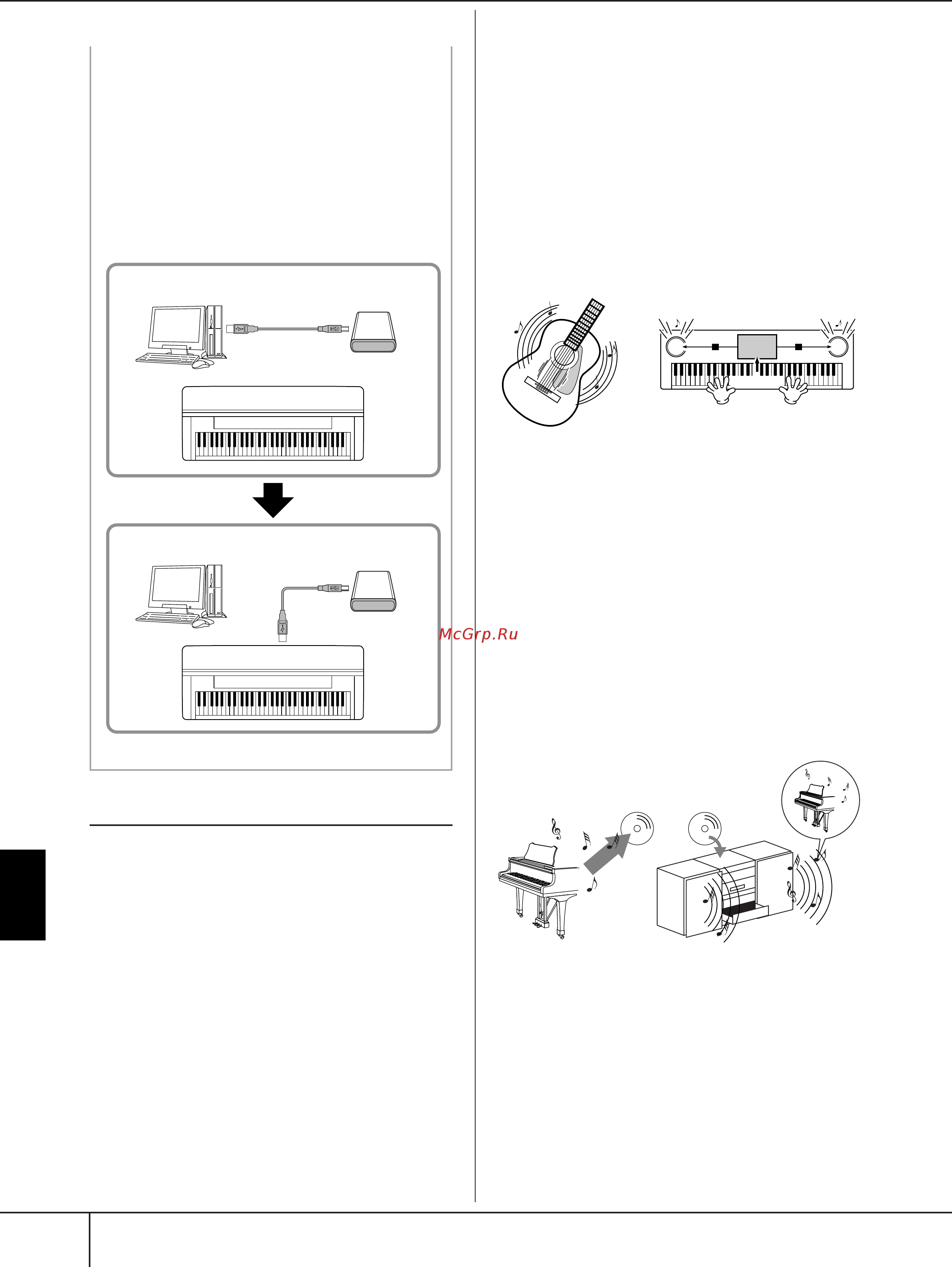 Yamaha CVP-401PE+BC100PE [192/226] Подключение к интернету 10 порт lan