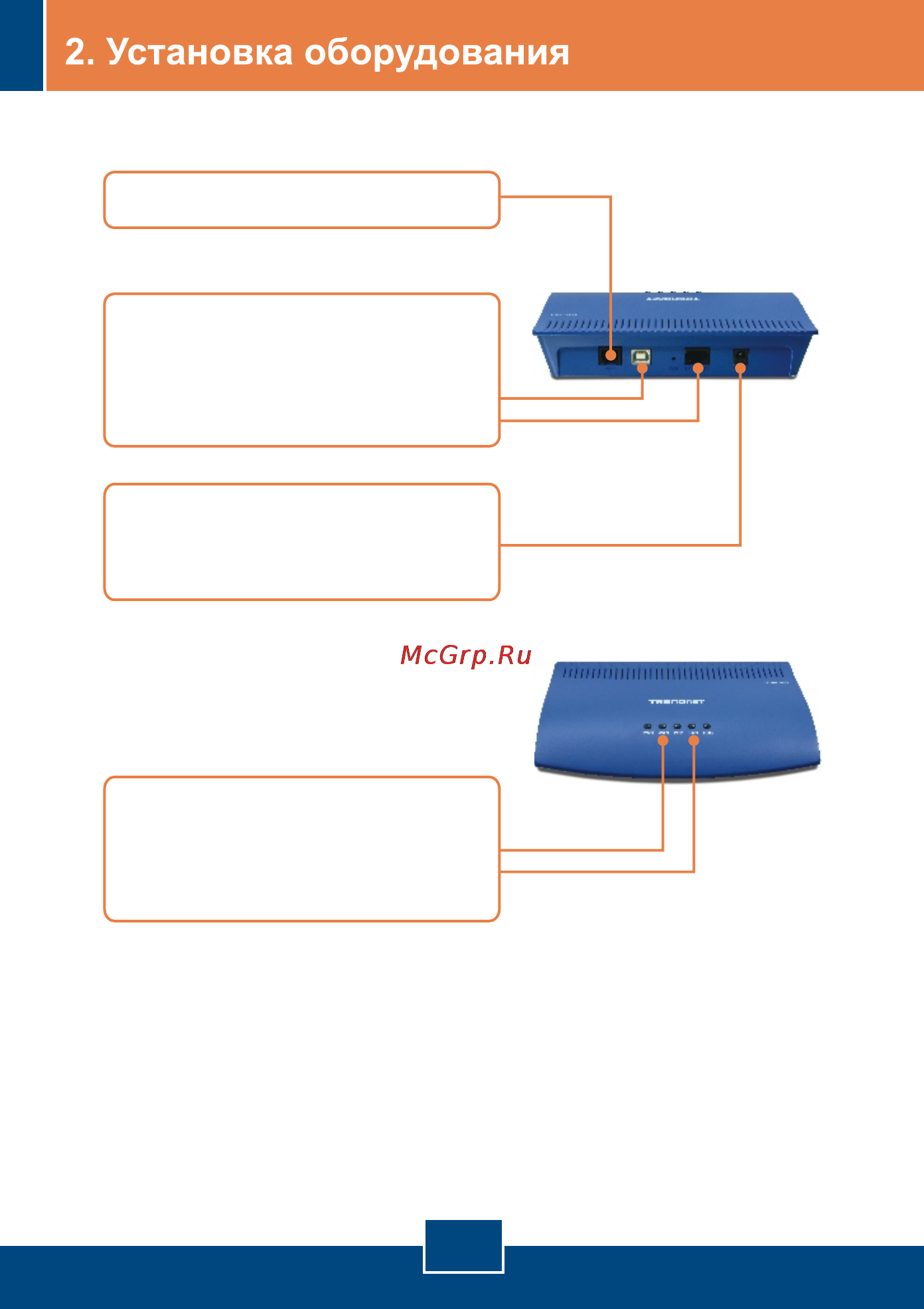 Trendnet TDM-E400 [5/16] Установка оборудования