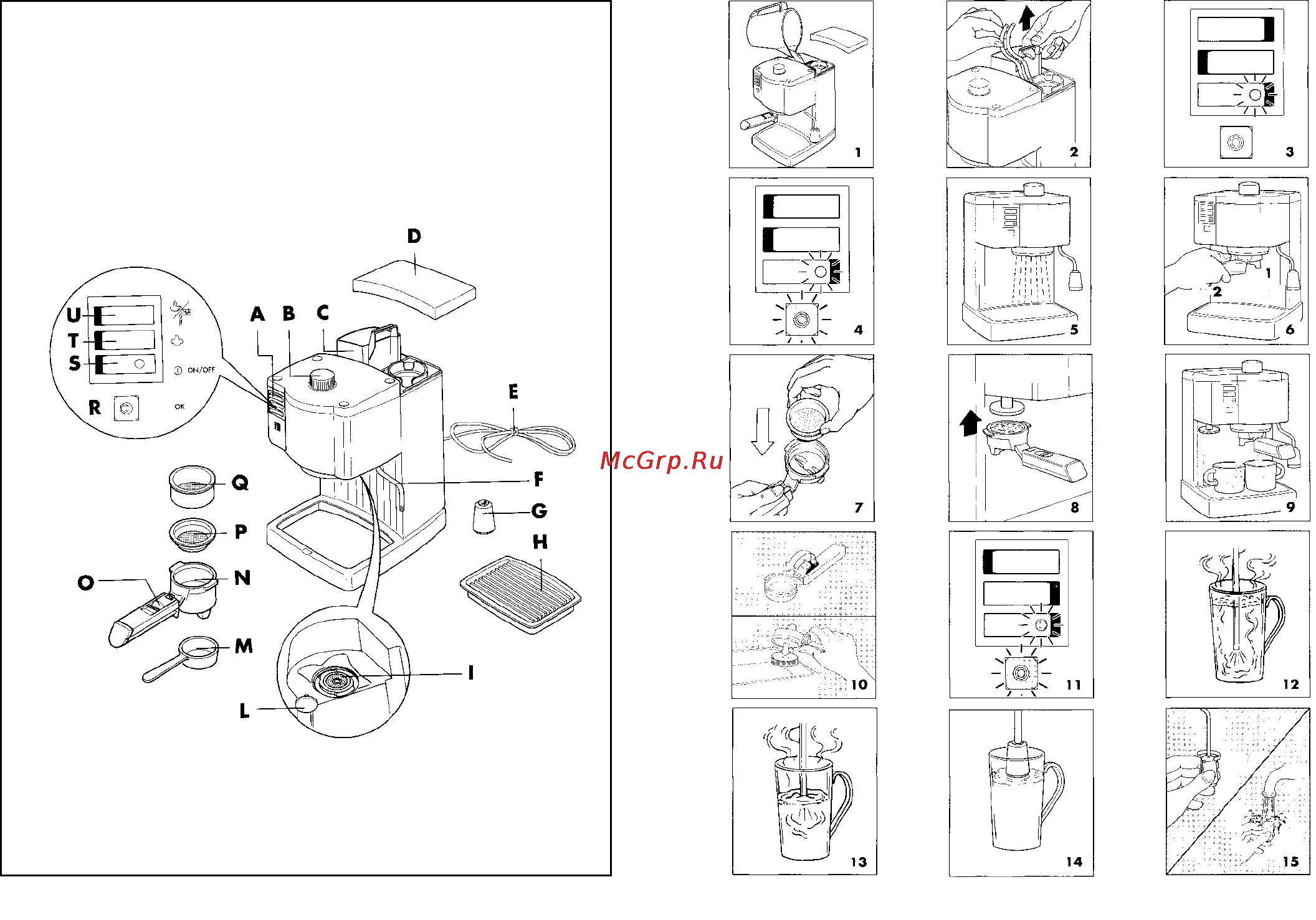Delonghi BAR 14F Инструкция по эксплуатации онлайн [2/4] 9107