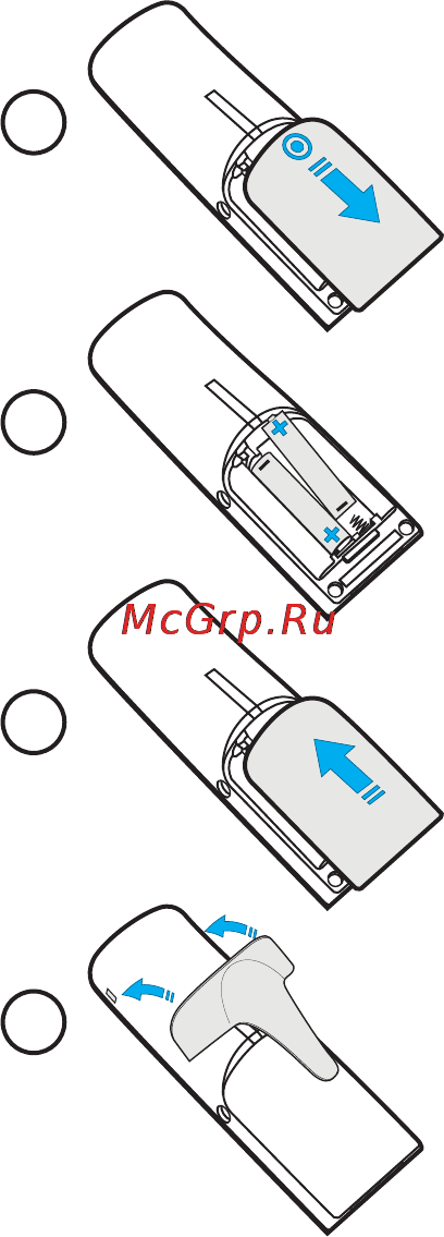 Zyxel V352L [20/68] Установка аккумуляторов