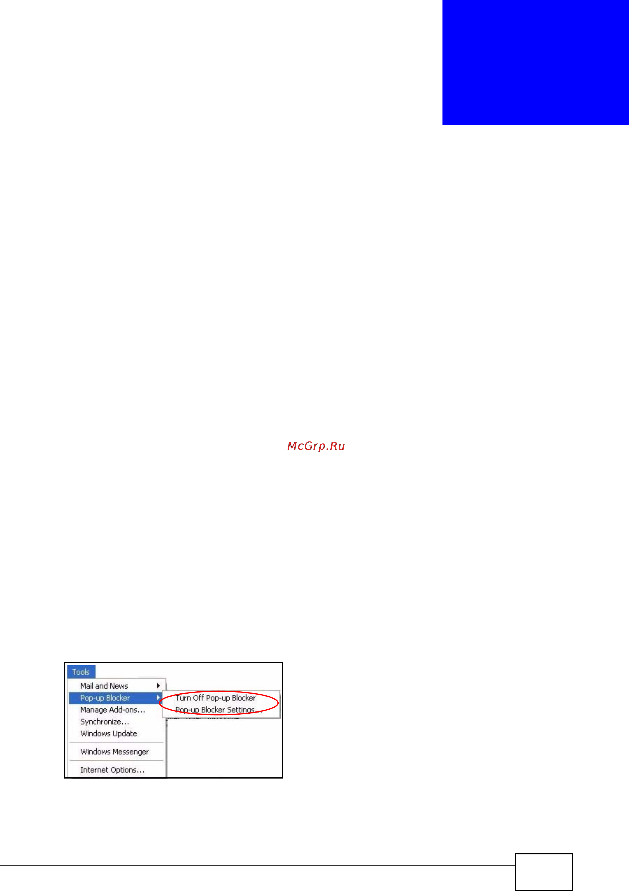 Zyxel V301-T1 [201/240] Pop up windows javascripts and java permissions