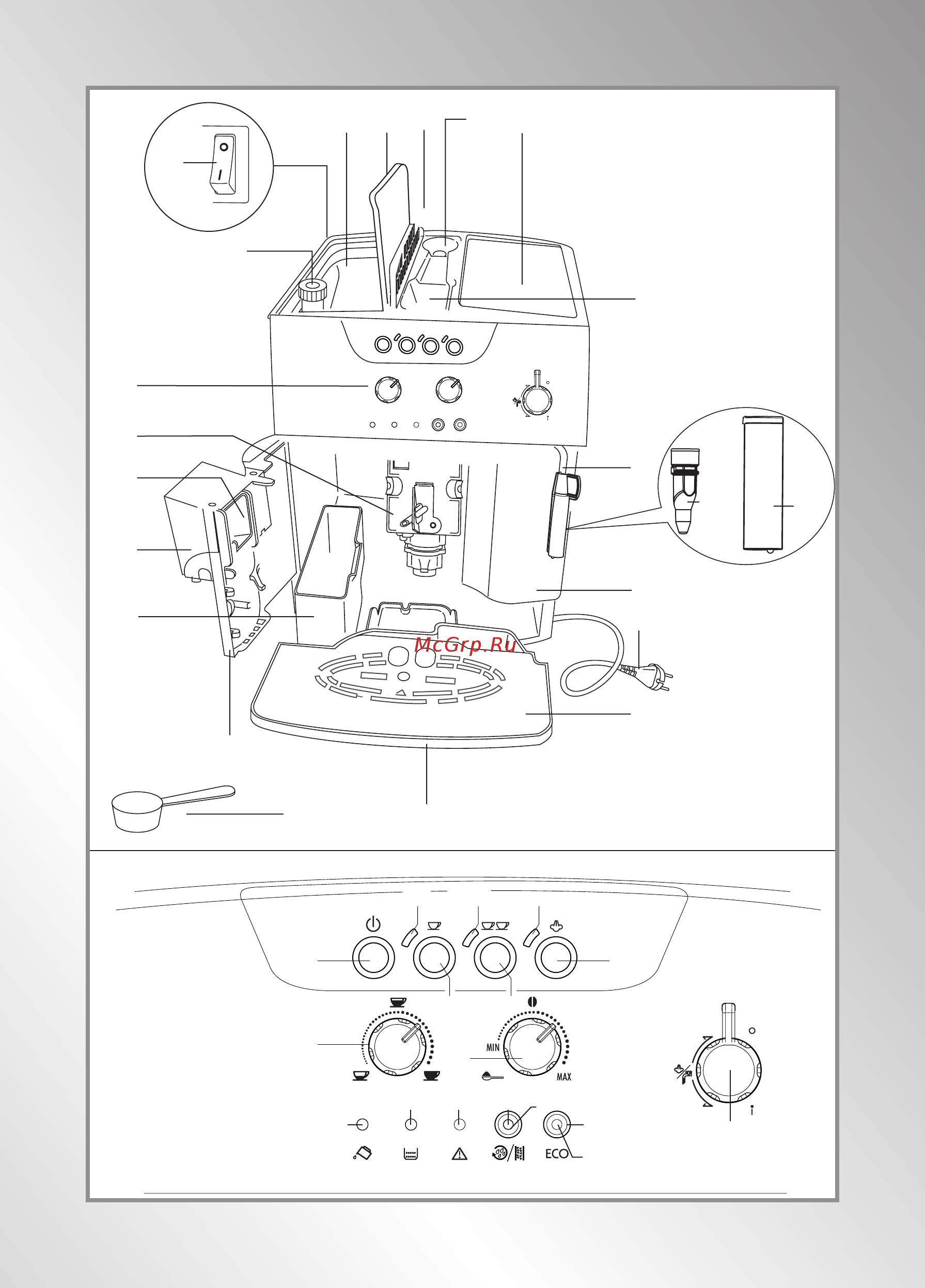 Delonghi ESAM04.110S Инструкция по эксплуатации онлайн [2/20] 12362