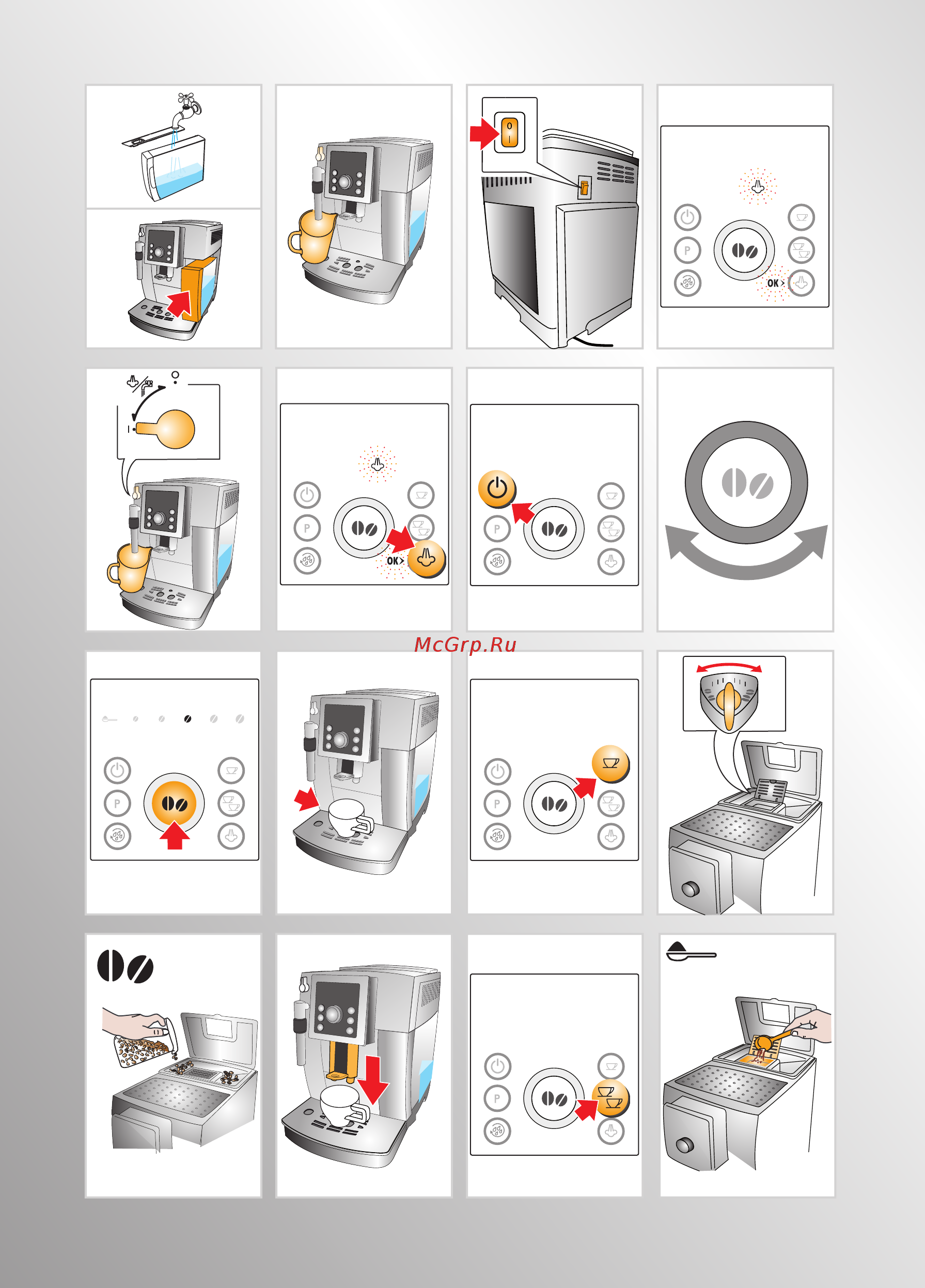 Delonghi ECAM 23.210B Intensa Инструкция по эксплуатации онлайн [4/22] 32501