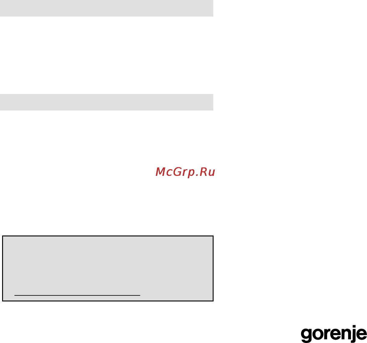 Gorenje MO17DE [52/102] Gwarancja i serwis naprawczy