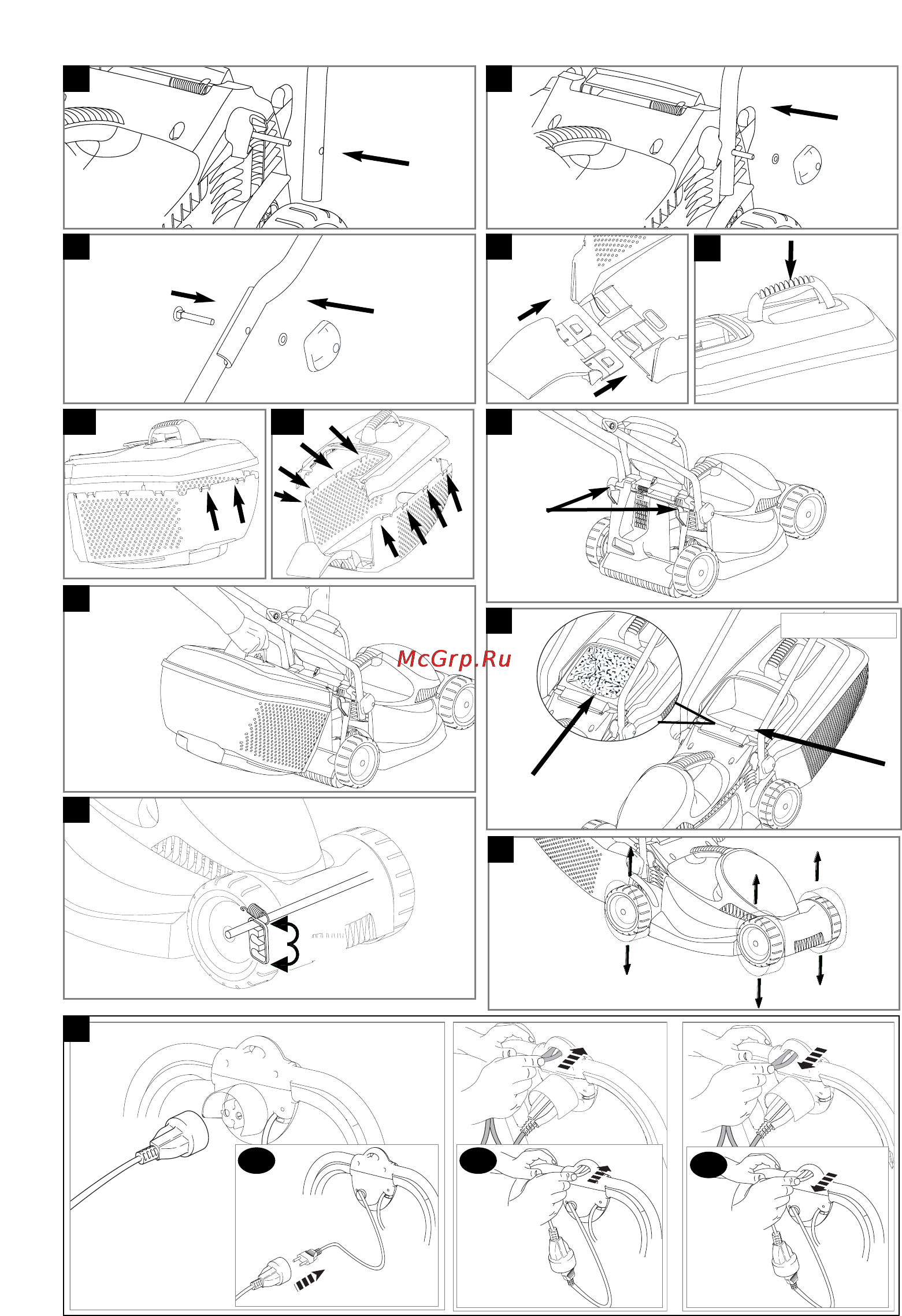 Flymo EASIMO 10009643222-62 Инструкция по эксплуатации онлайн [4/72] 12397