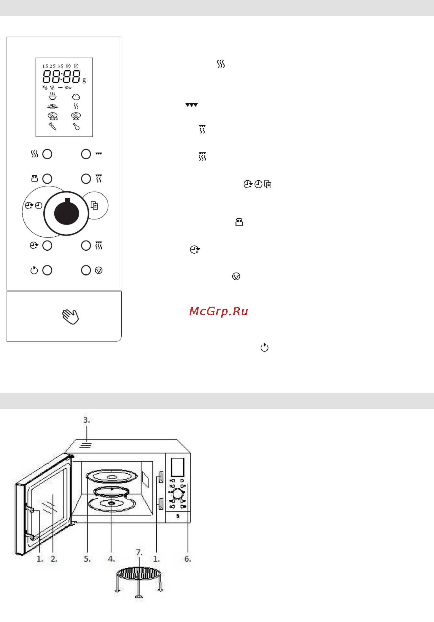 Gorenje SMO23DGB [35/172] Computer control panel