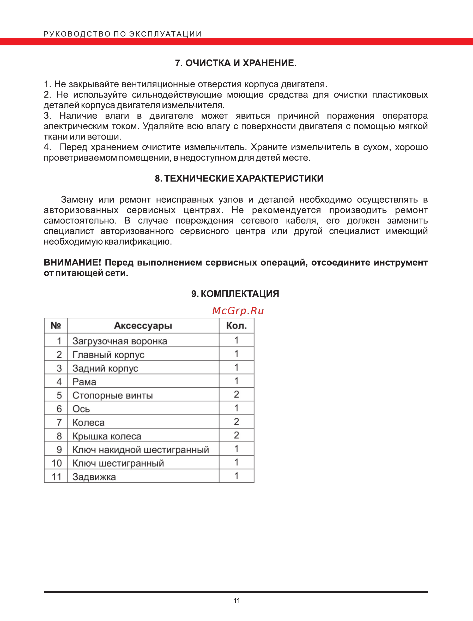 Elitech ЕС 2000 [11/12] Page 11