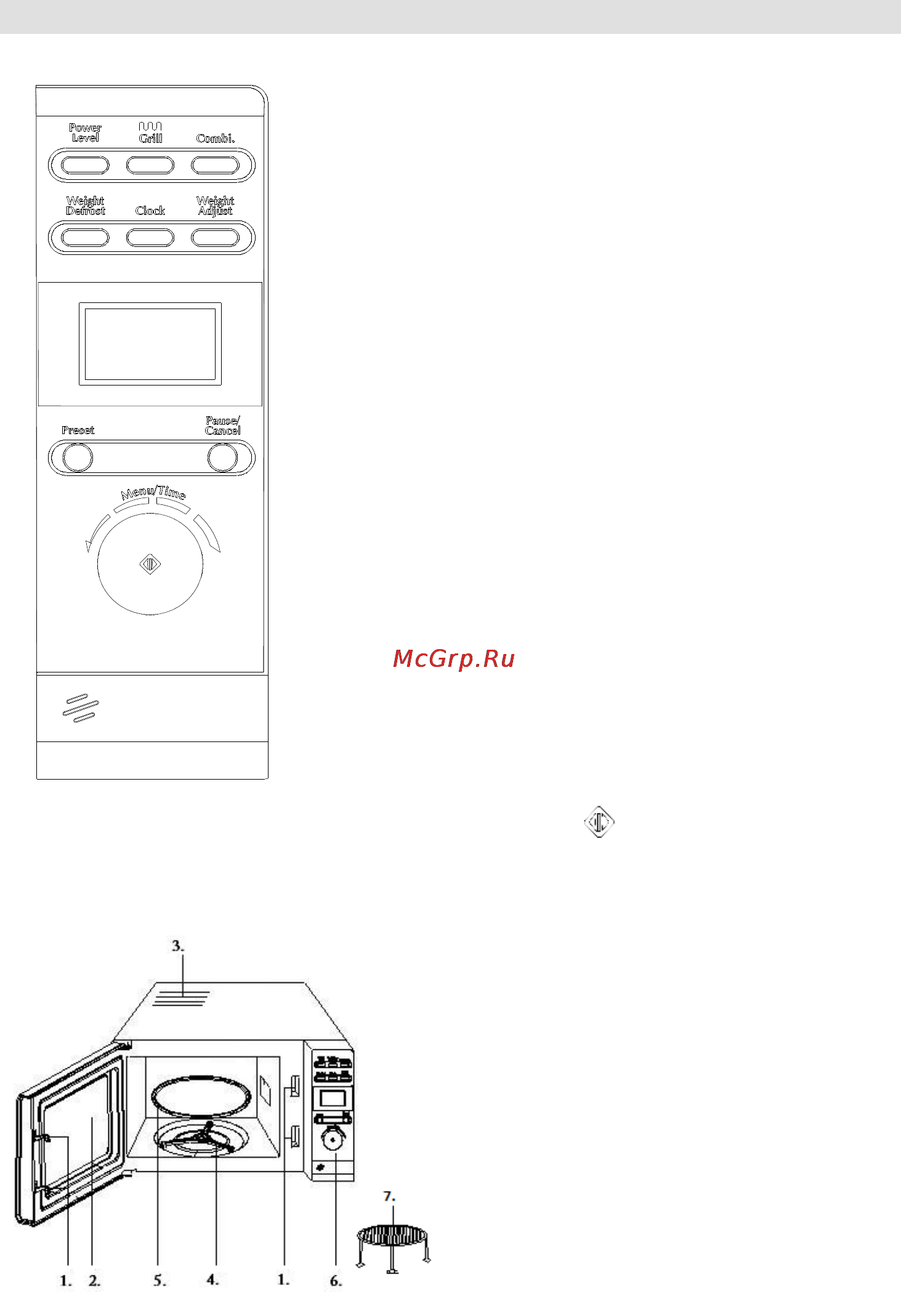 Gorenje MO20DGS [51/97] Opis kuchenki