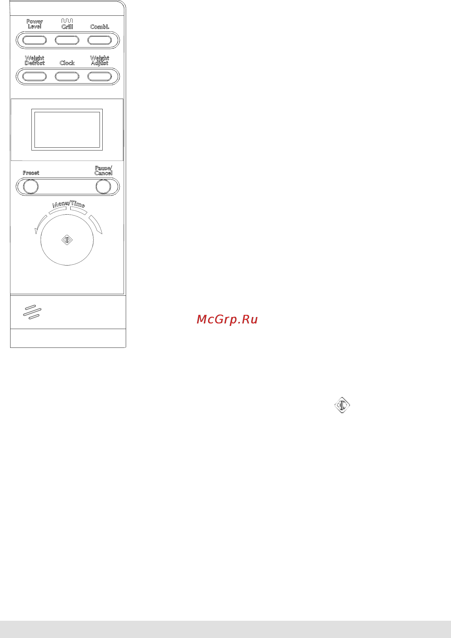 Gorenje MO-20 DGS [65/97] Popis zariadenia