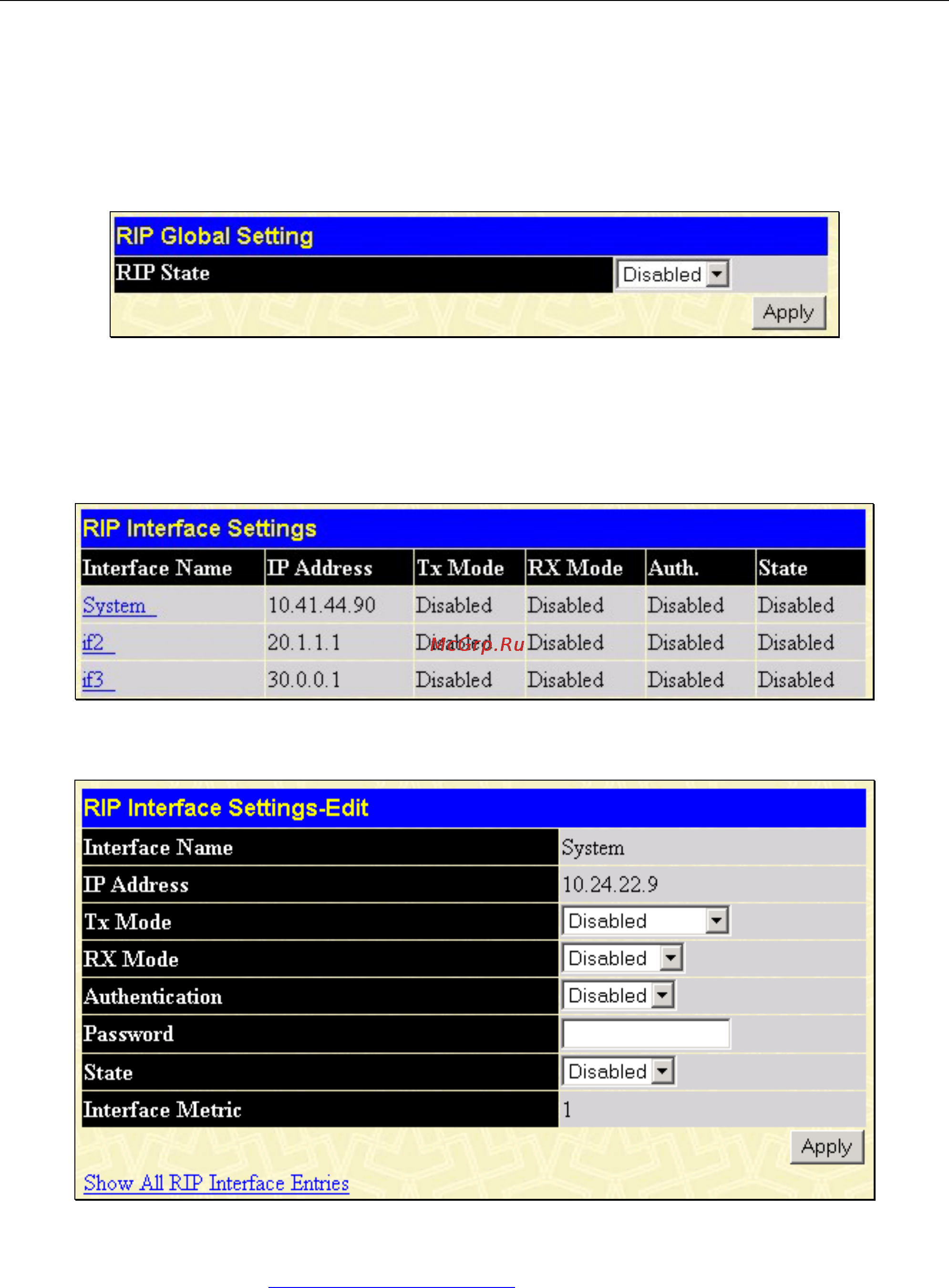 D-Link DGS-3312SR [143/290] Setting