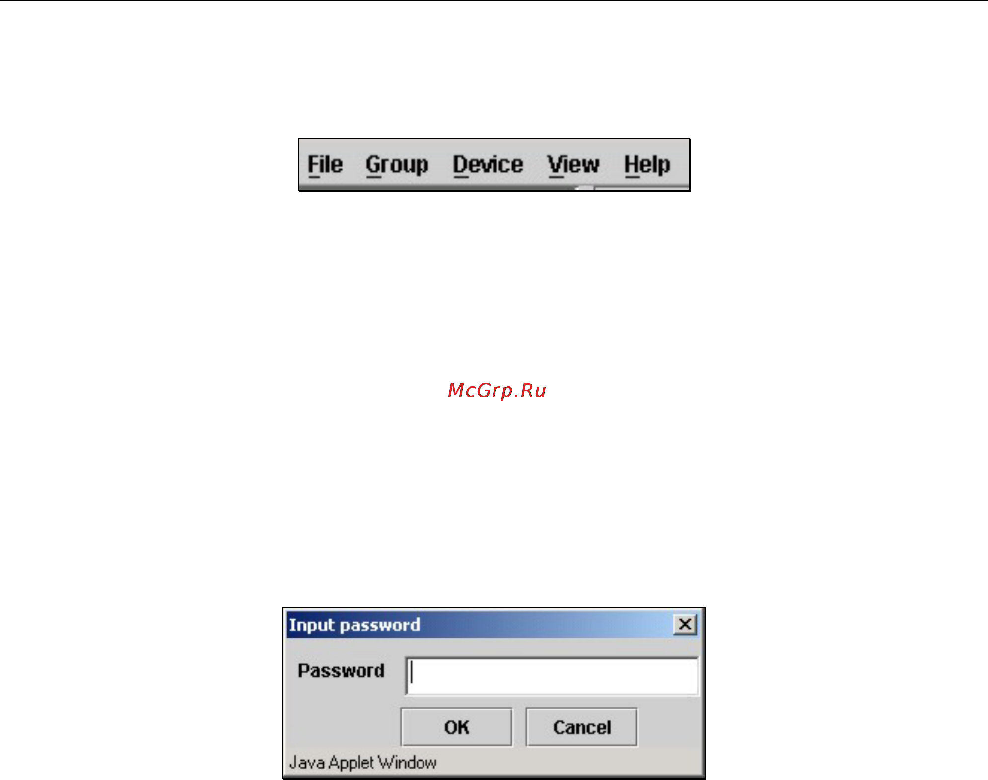 D-Link DGS-3312SR [274/290] Menu bar
