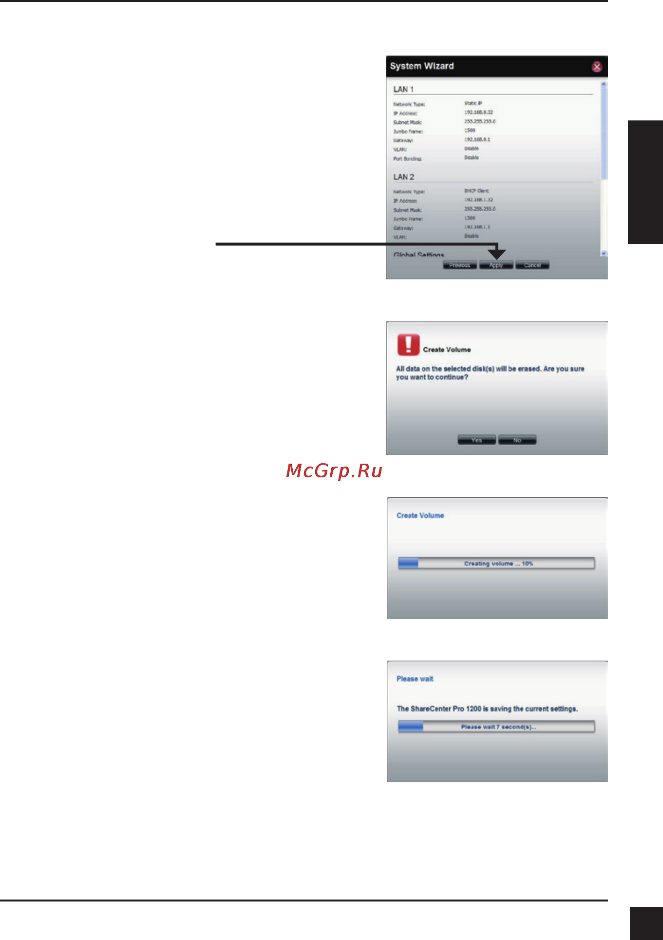 D-Link DNS-1100-04 [12/15] Pyccкий