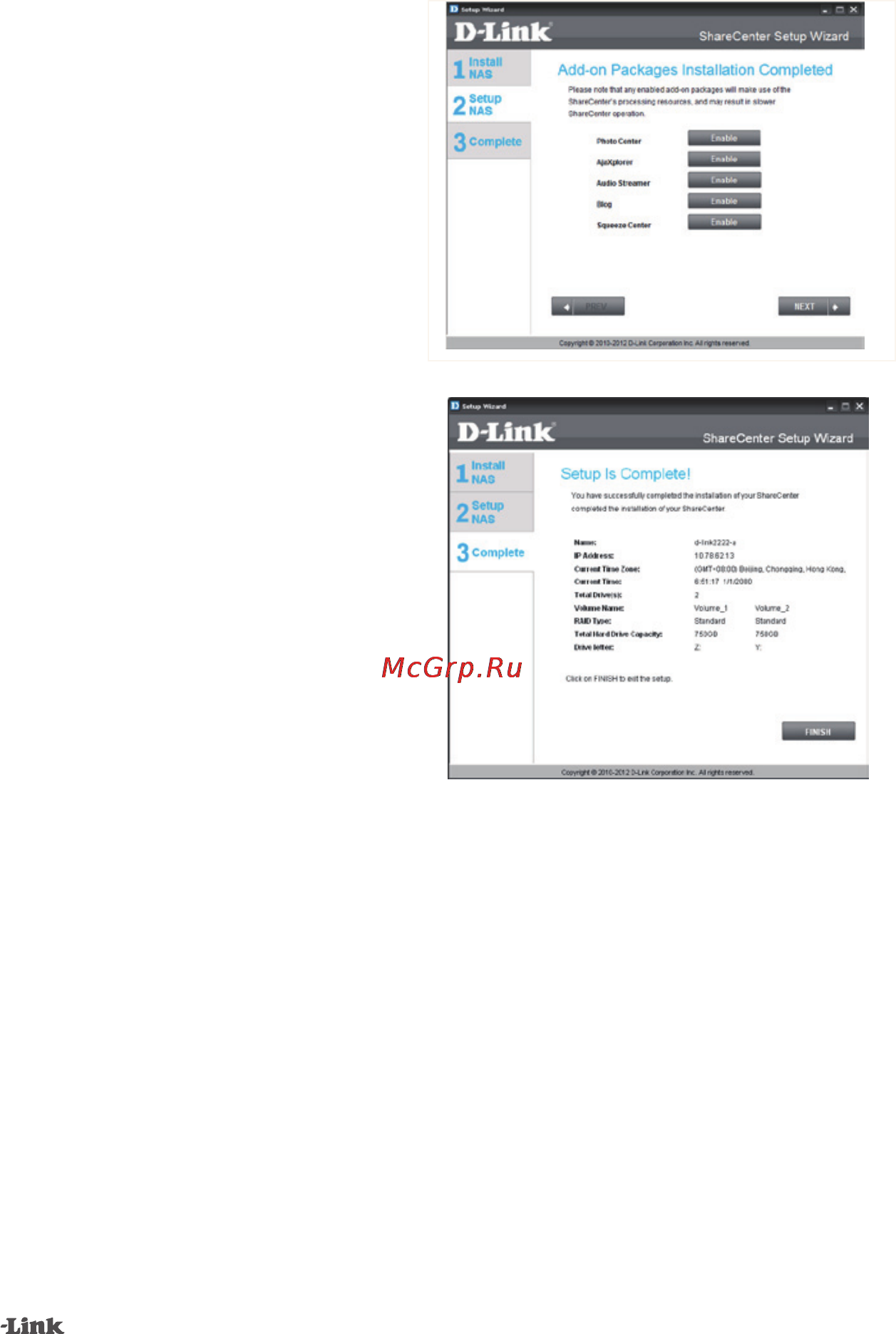 D-Link DNS-325 [17/19] D link