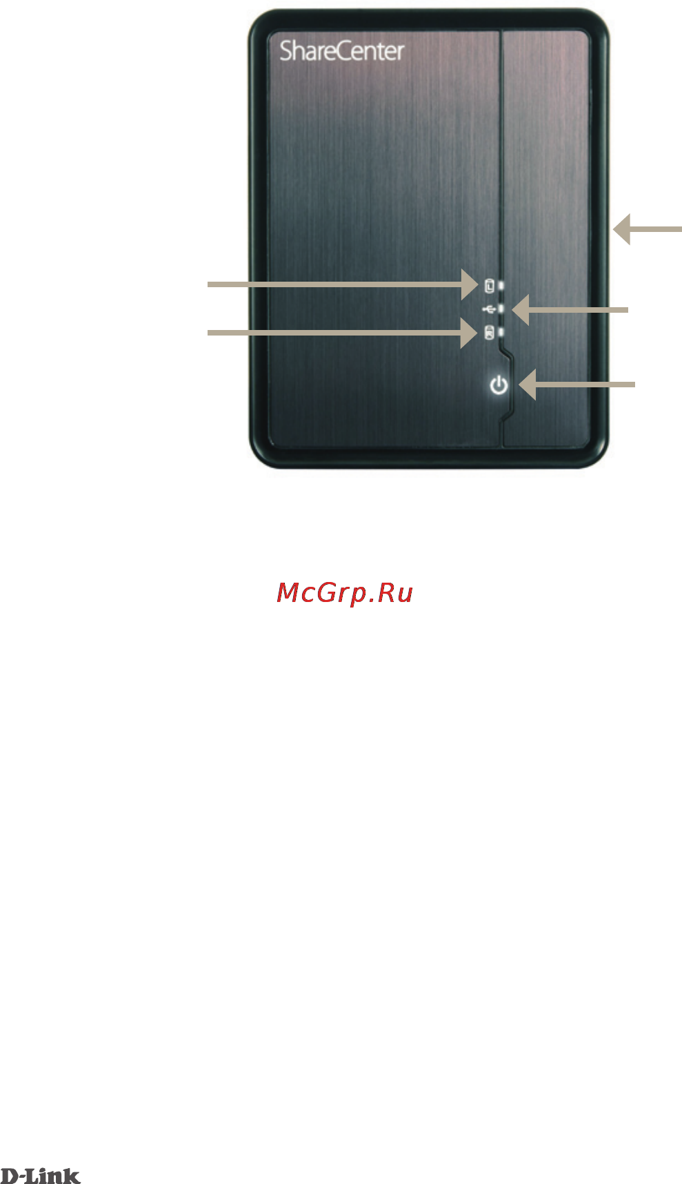D-Link DNS-325 [3/19] Индикатор usb