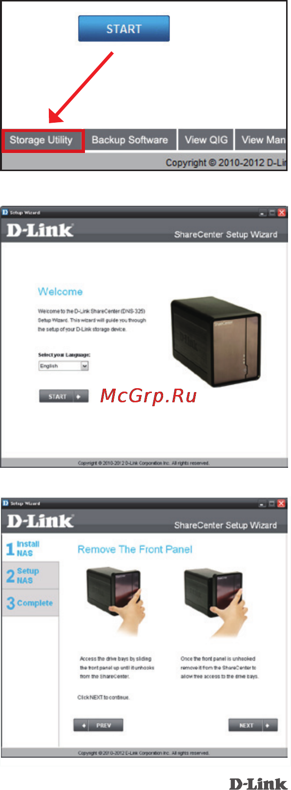 D-Link DNS-325 [8/19] Начало работы