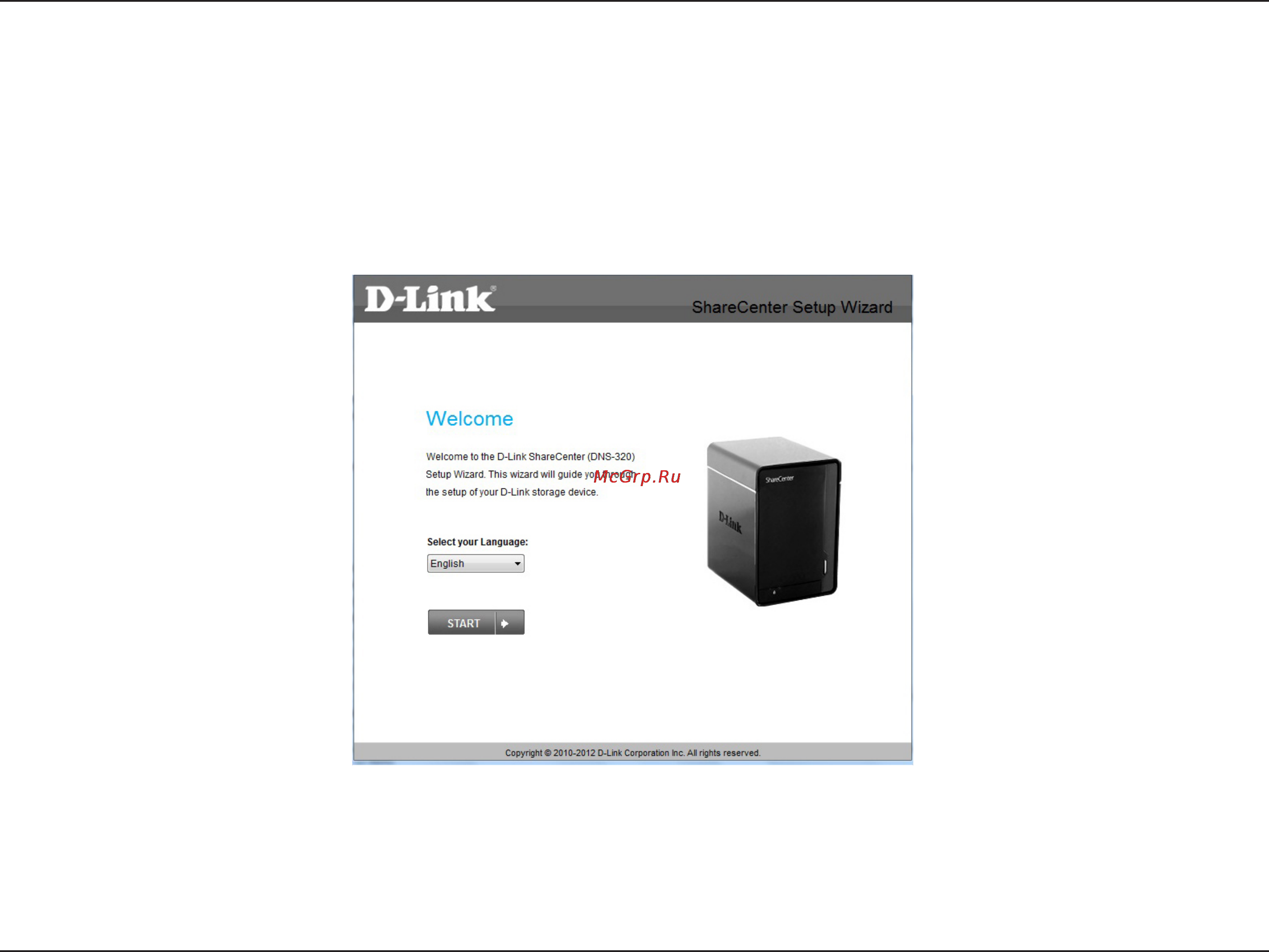 D-Link DNS-320 [10/117] The setup wizard will walk you through the configuration of your sharecenter pulse device