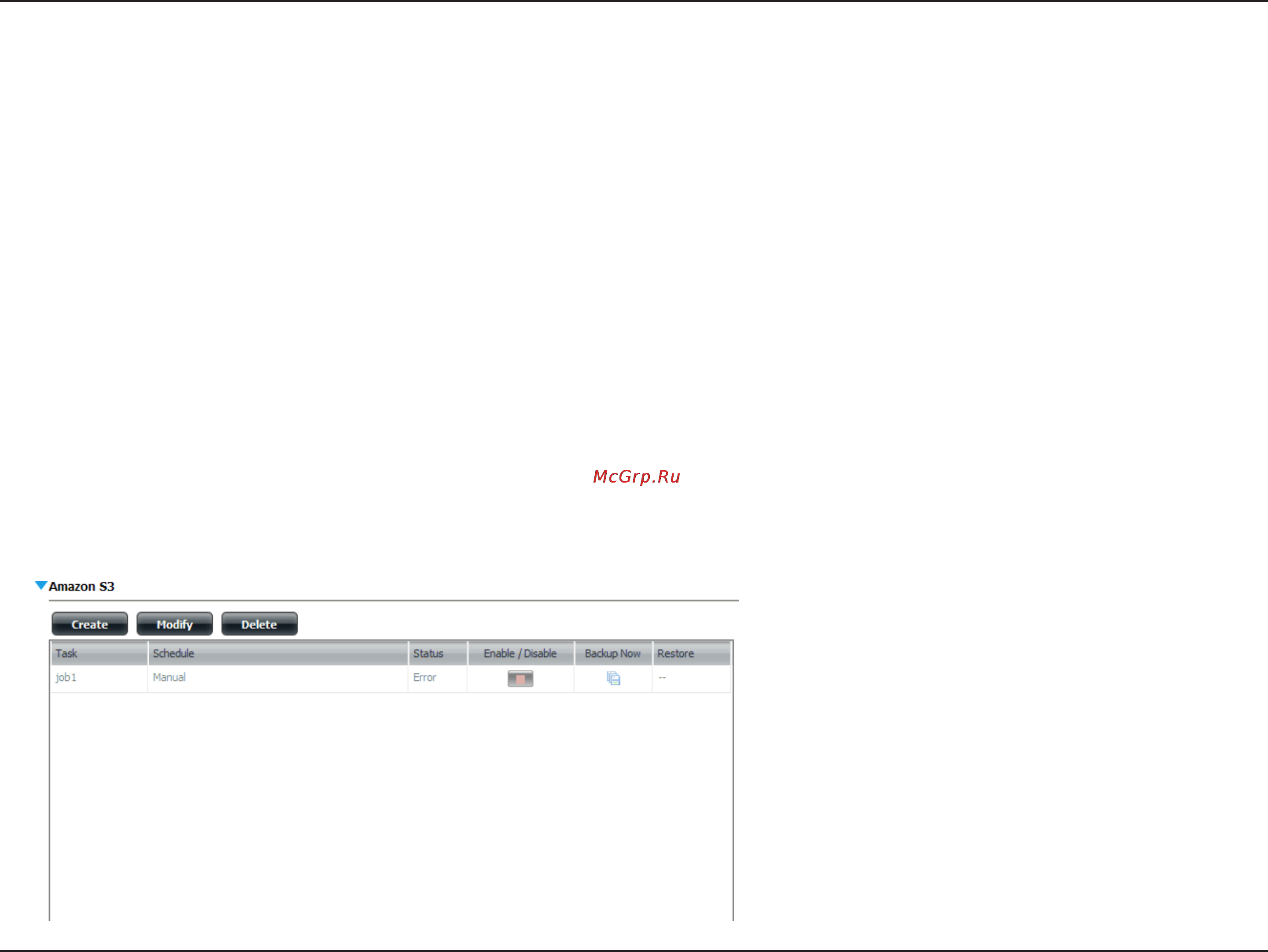 D-Link DNS-320 [103/117] Delete button