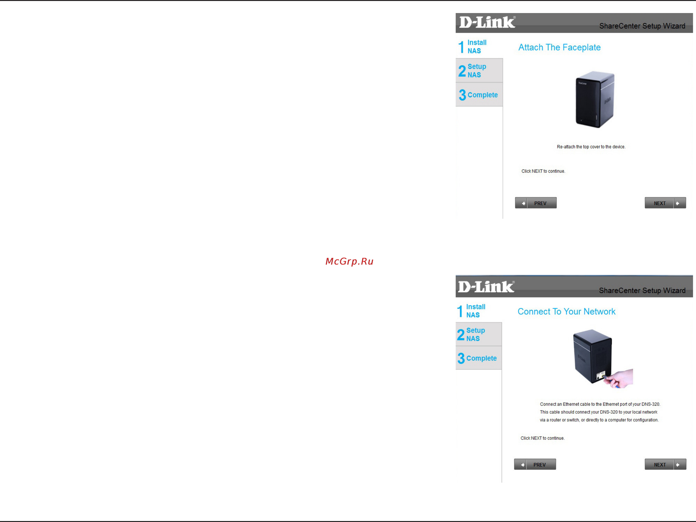D-Link DNS-320 Инструкция по эксплуатации онлайн [12/117] 12548