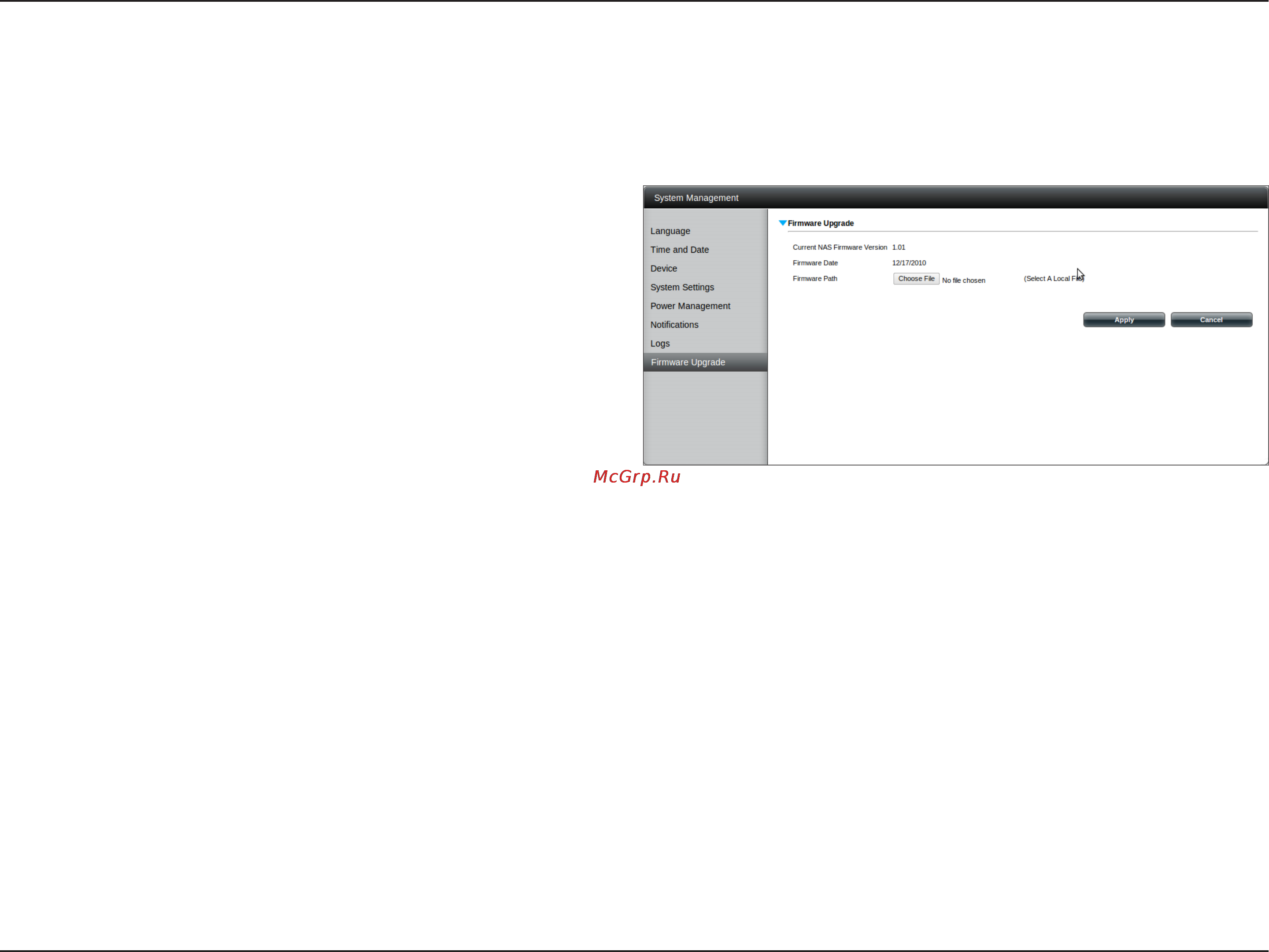 D-Link DNS-320 [83/117] Firmware upgrade